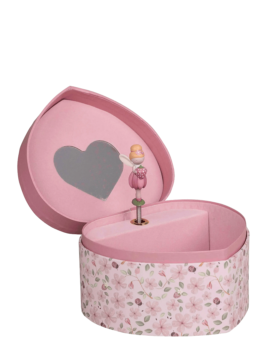 Little Dutch - Little Dutch New Jewellery box Fairy Garden - smyckeskrin - pink - 0