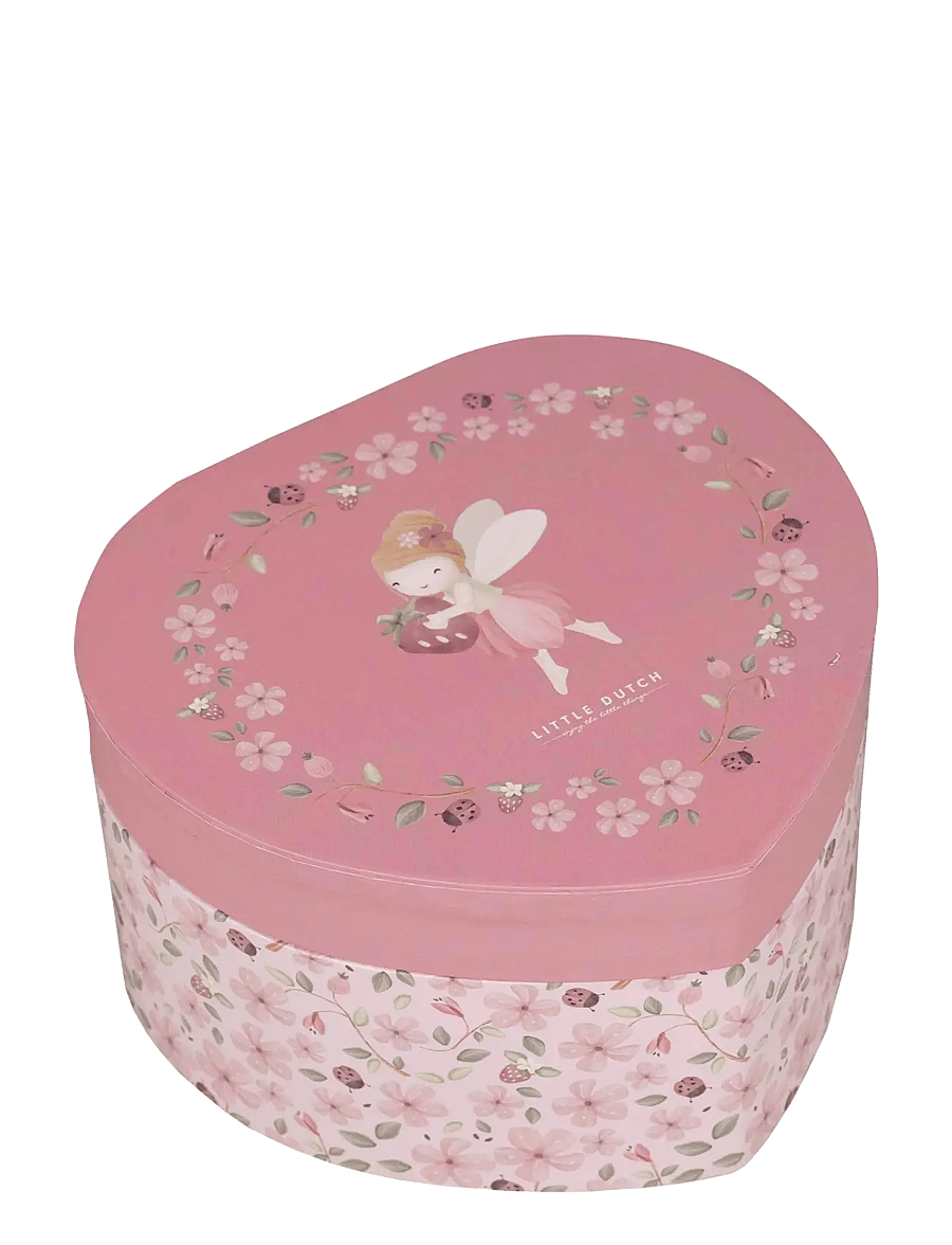 Little Dutch - Little Dutch New Jewellery box Fairy Garden - smyckeskrin - pink - 1