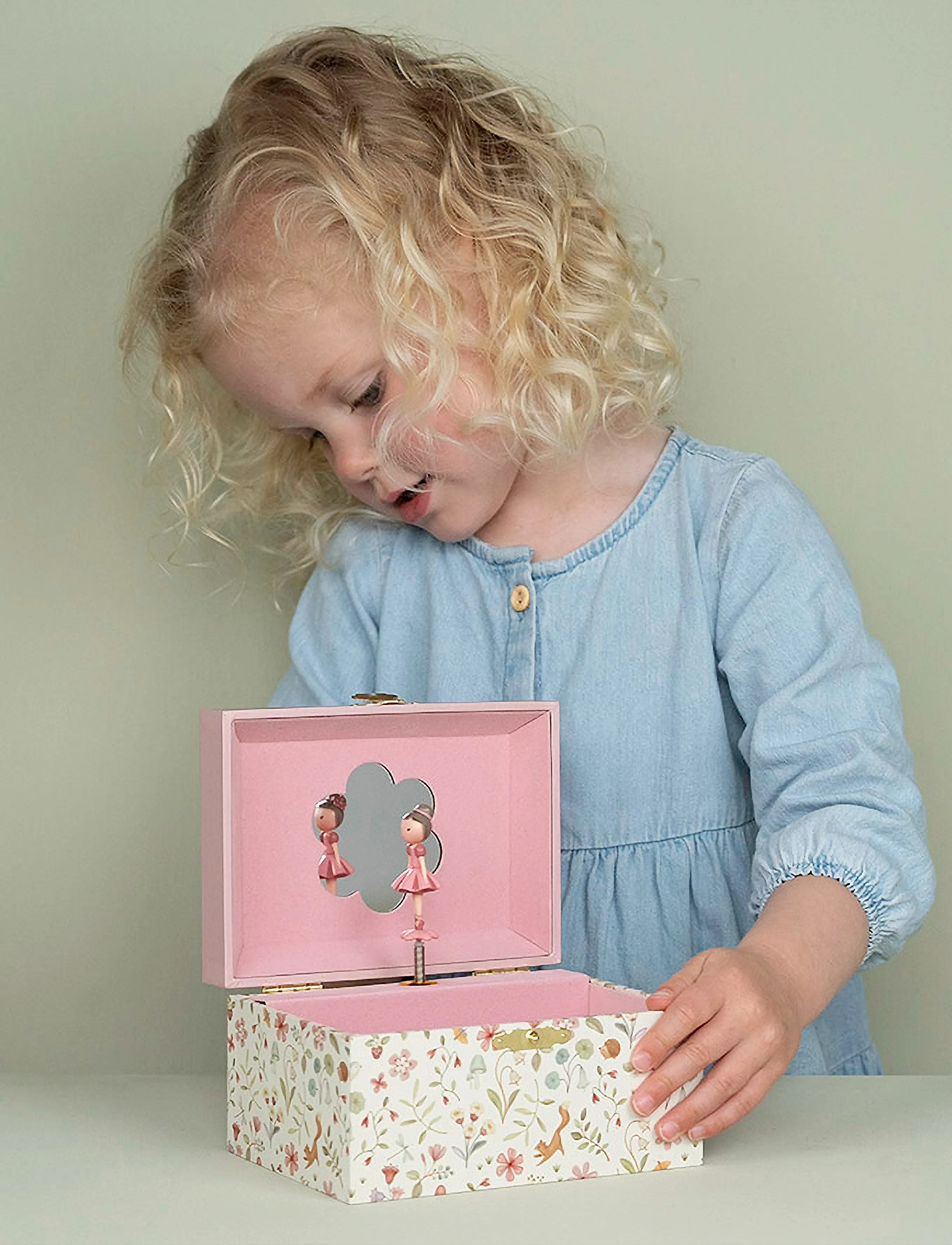 Little Dutch - Little Dutch New Jewellery box Rosa - smykkeskrin - pink - 4