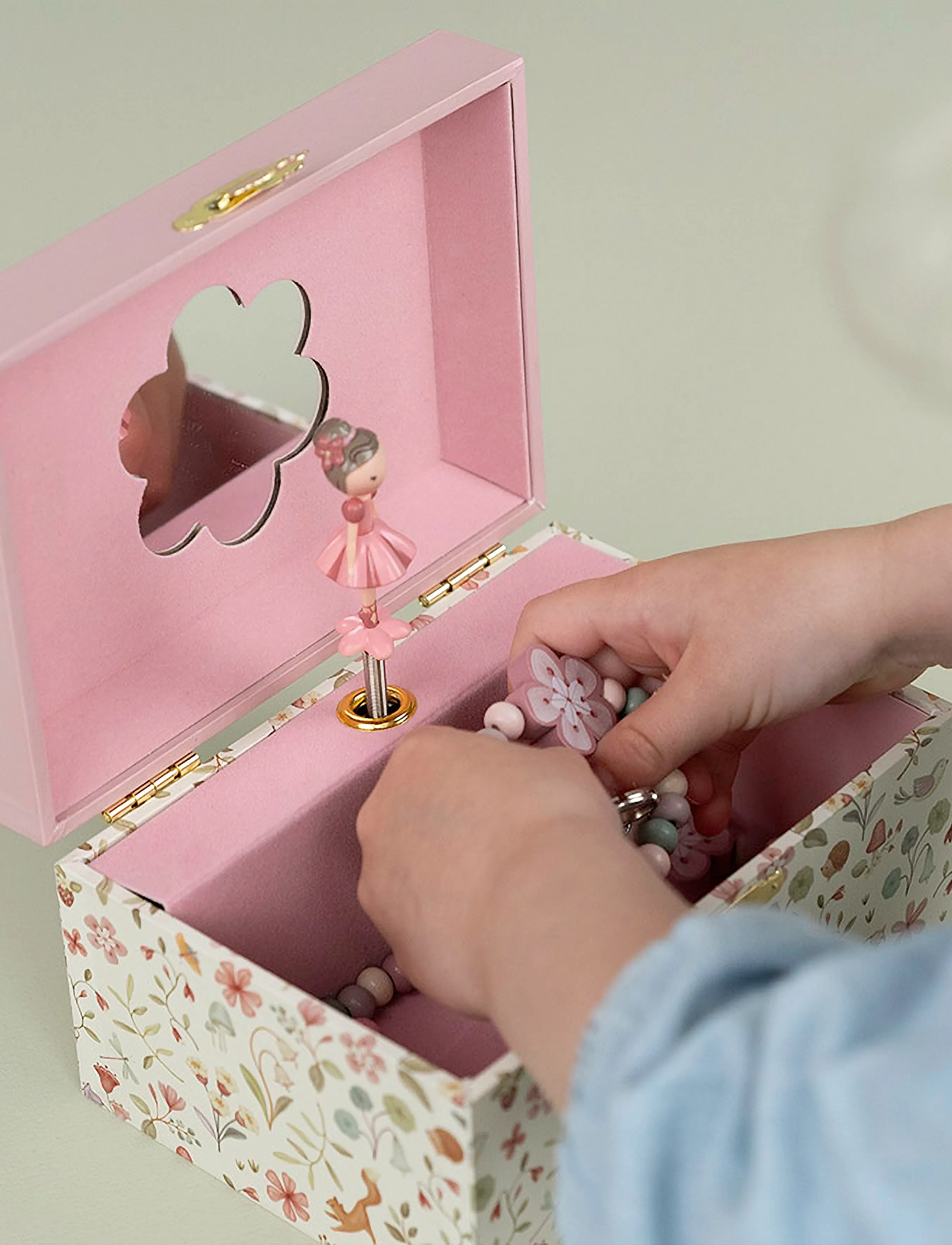 Little Dutch - Little Dutch New Jewellery box Rosa - smykkeskrin - pink - 5