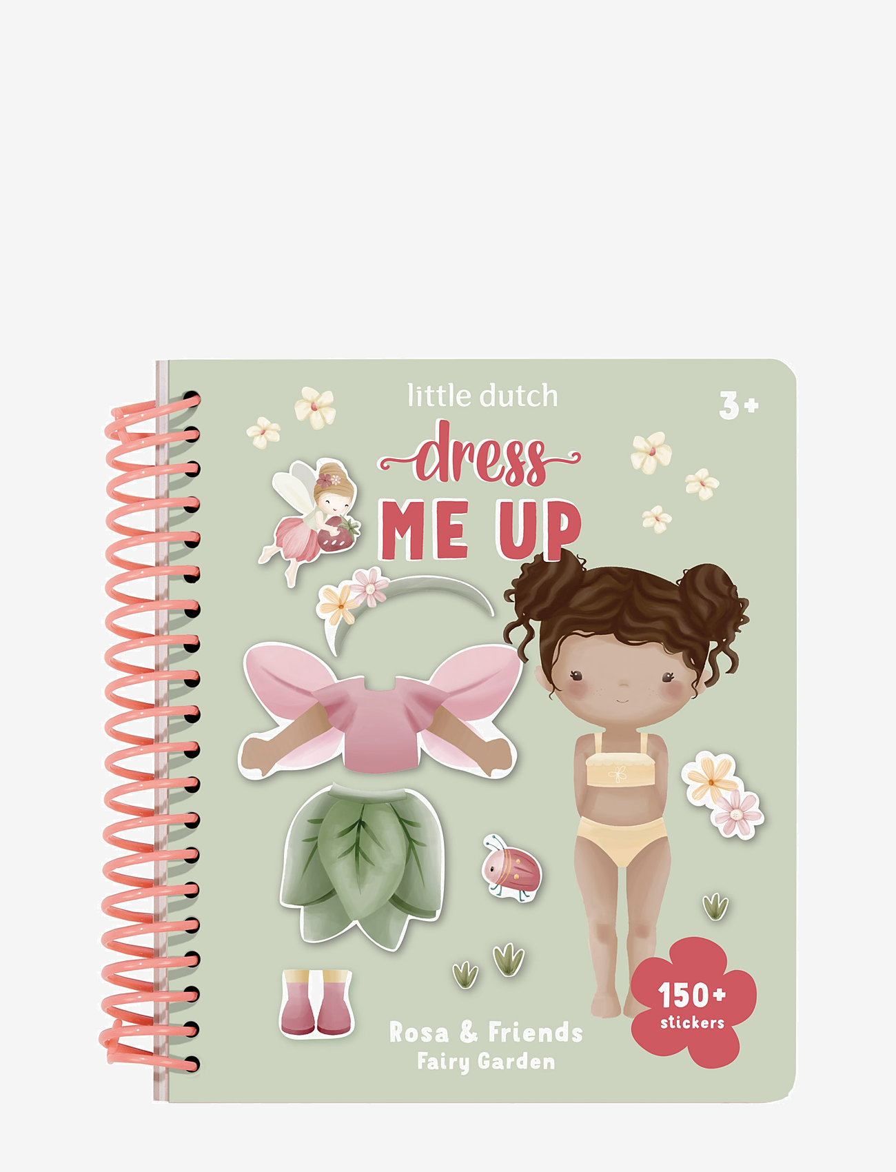 Little Dutch Little Dutch - Dress Up Book - Fairy Garden - Klistermærker - GREEN / green