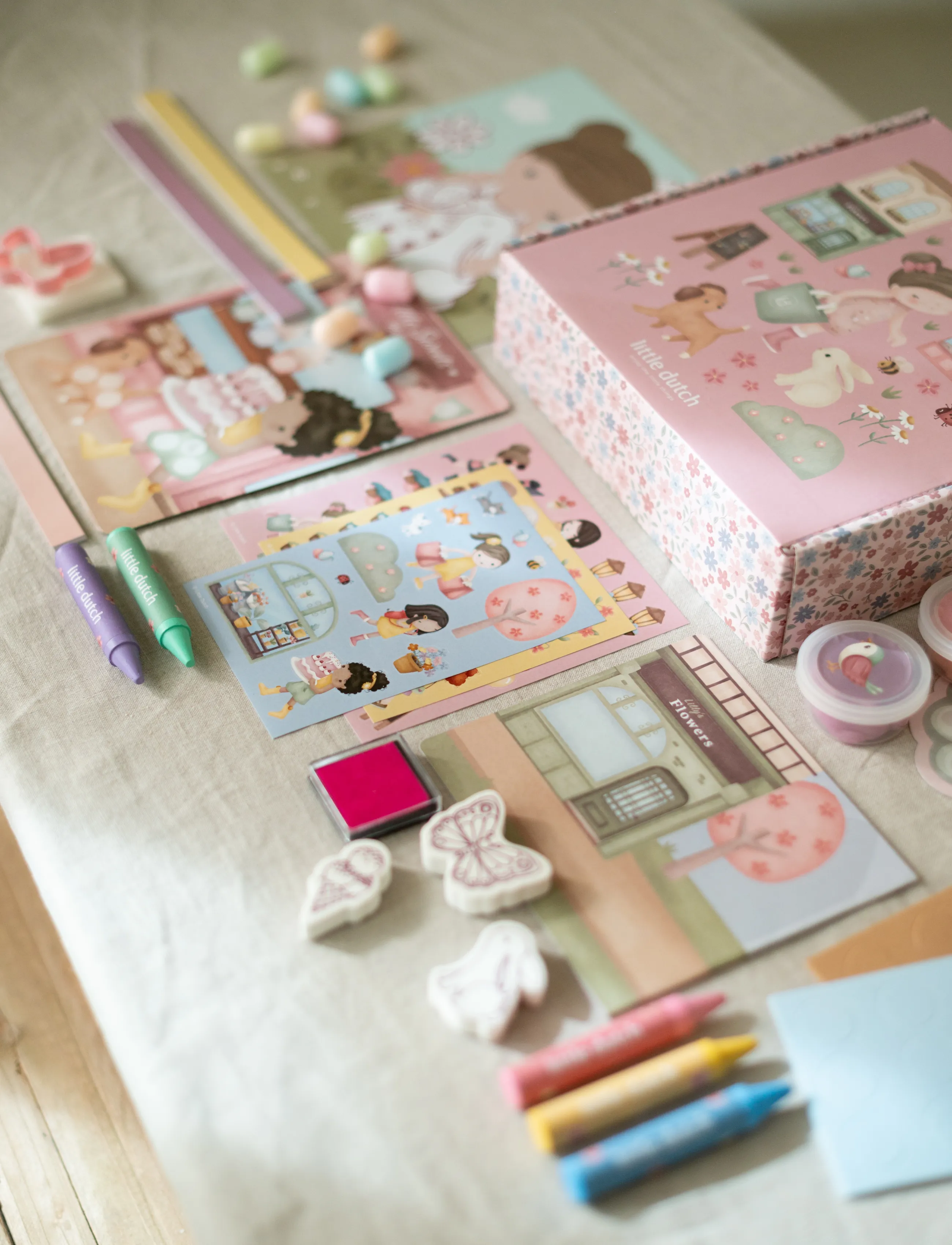 Little Dutch - Creative box XL Rosa - pink - 4