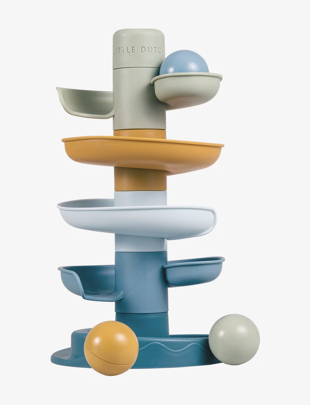 Little Dutch - Little Dutch - Baby Roll Ball - Blå - interaktivt legetøj - blue - 2