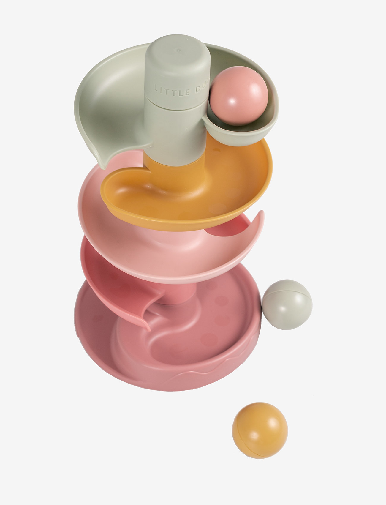 Little Dutch - Little Dutch - Baby Roll Ball - Pink - interaktivt legetøj - pink - 1