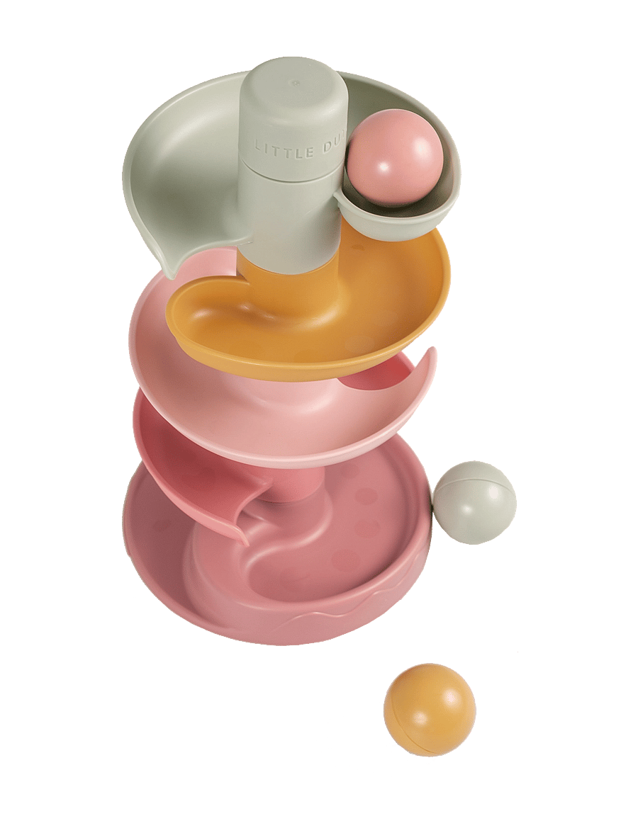 Little Dutch - Little Dutch - Baby Roll Ball - Pink - interaktiva leksaker - pink - 1