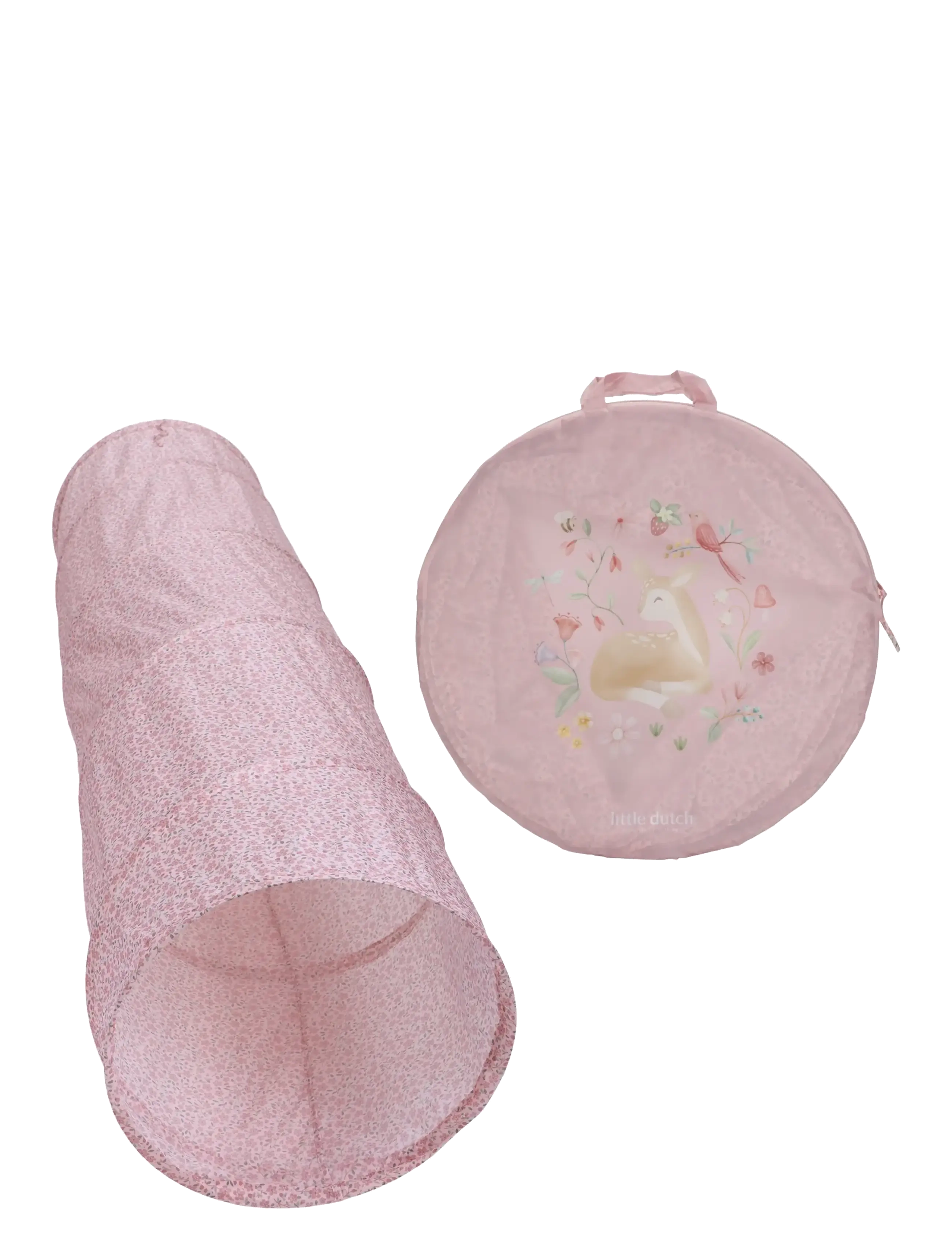 Little Dutch - Crawl Tunnel - Fairy Garden - legetunneler - pink - 1