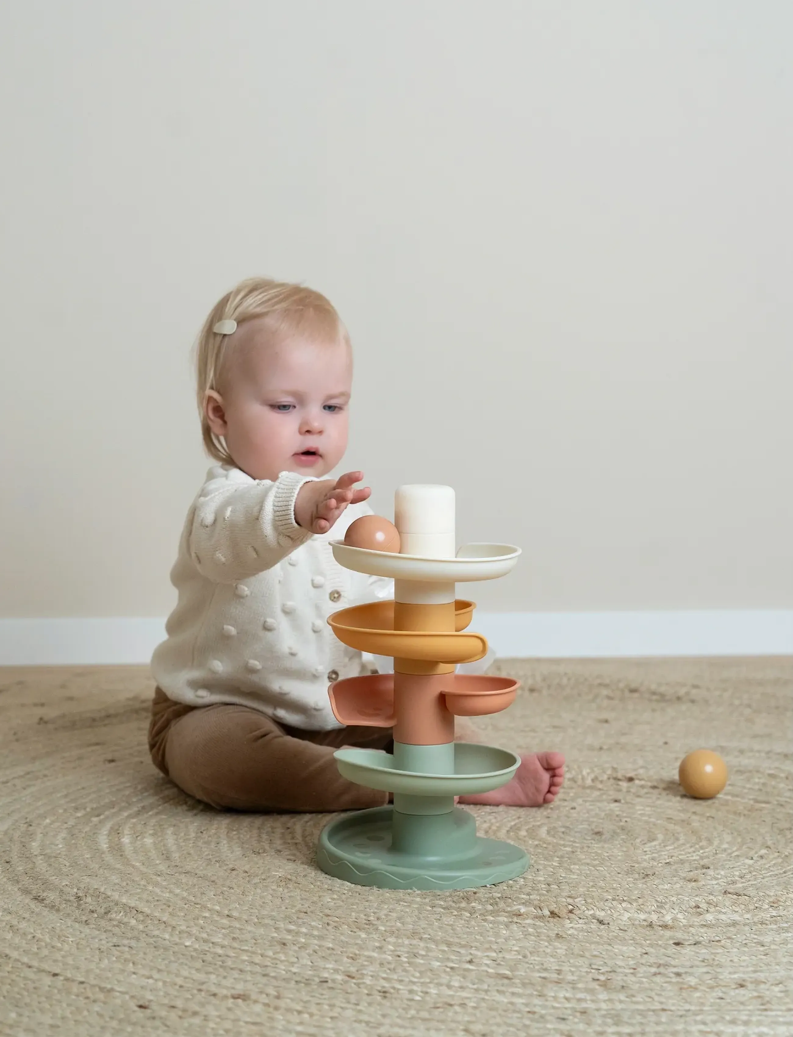 Little Dutch Spiral Tower Unisex, Børn, Ball Tracks, Multi/mønstret, Str: ONE SIZE