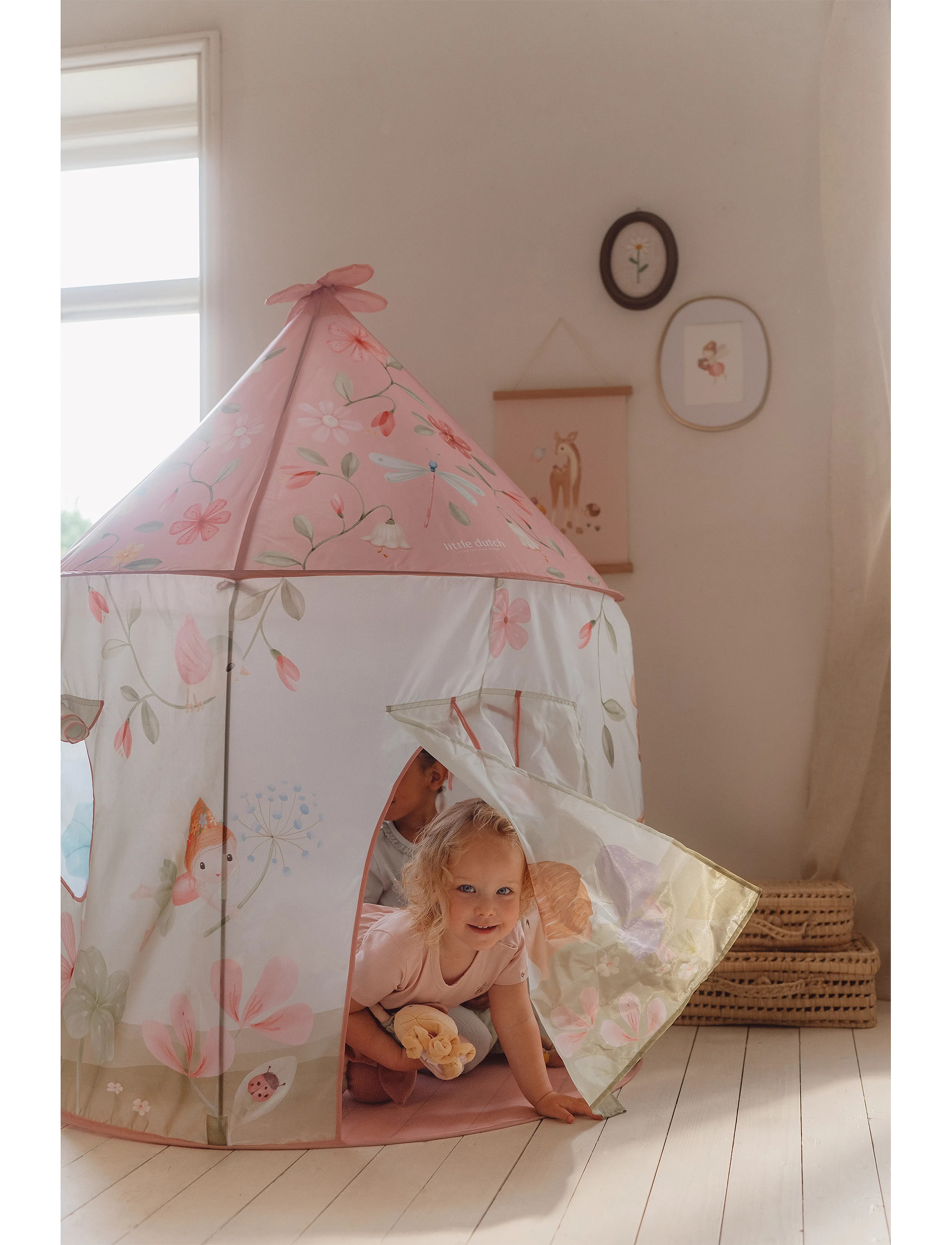 Little Dutch - Little Dutch Fairy Garden Play Tent - legetelte & -tunneler - pink - 3