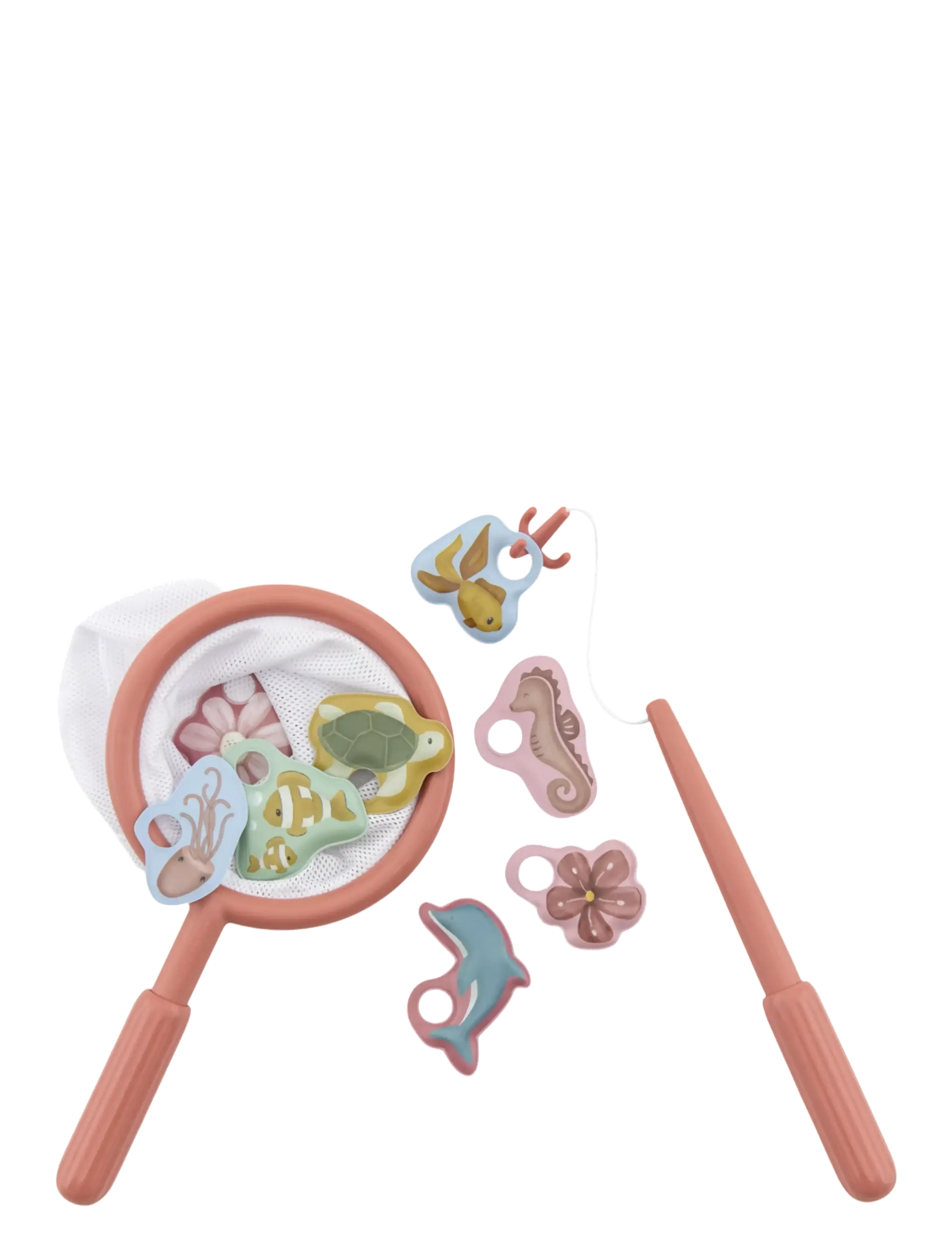 Little Dutch Fishing Game Girl, One Size, Pink, Bath & Water Legetøj > Bath Legetøj, Børn