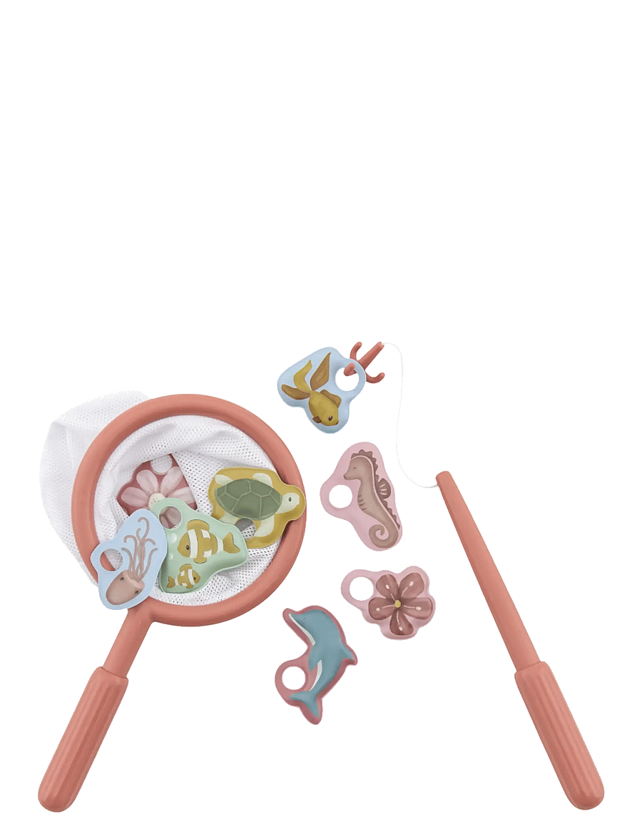 Little Dutch - Fishing Game Girl - badleksaker - pink - 0