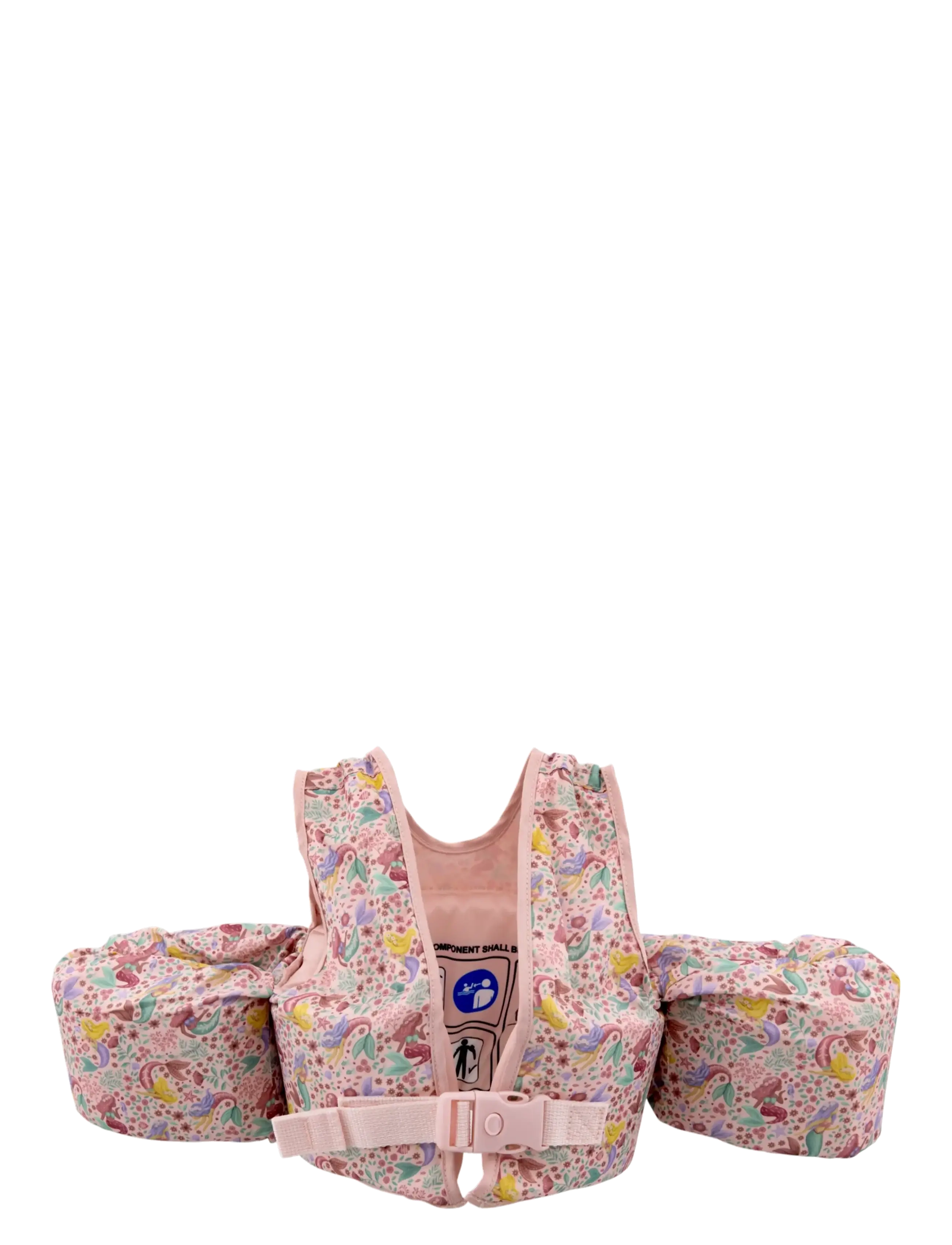 Little Dutch Little Dutch - Svømmebælte m. vinger Dreamy Mermaid - New Arrivals - PINK / pink/rose