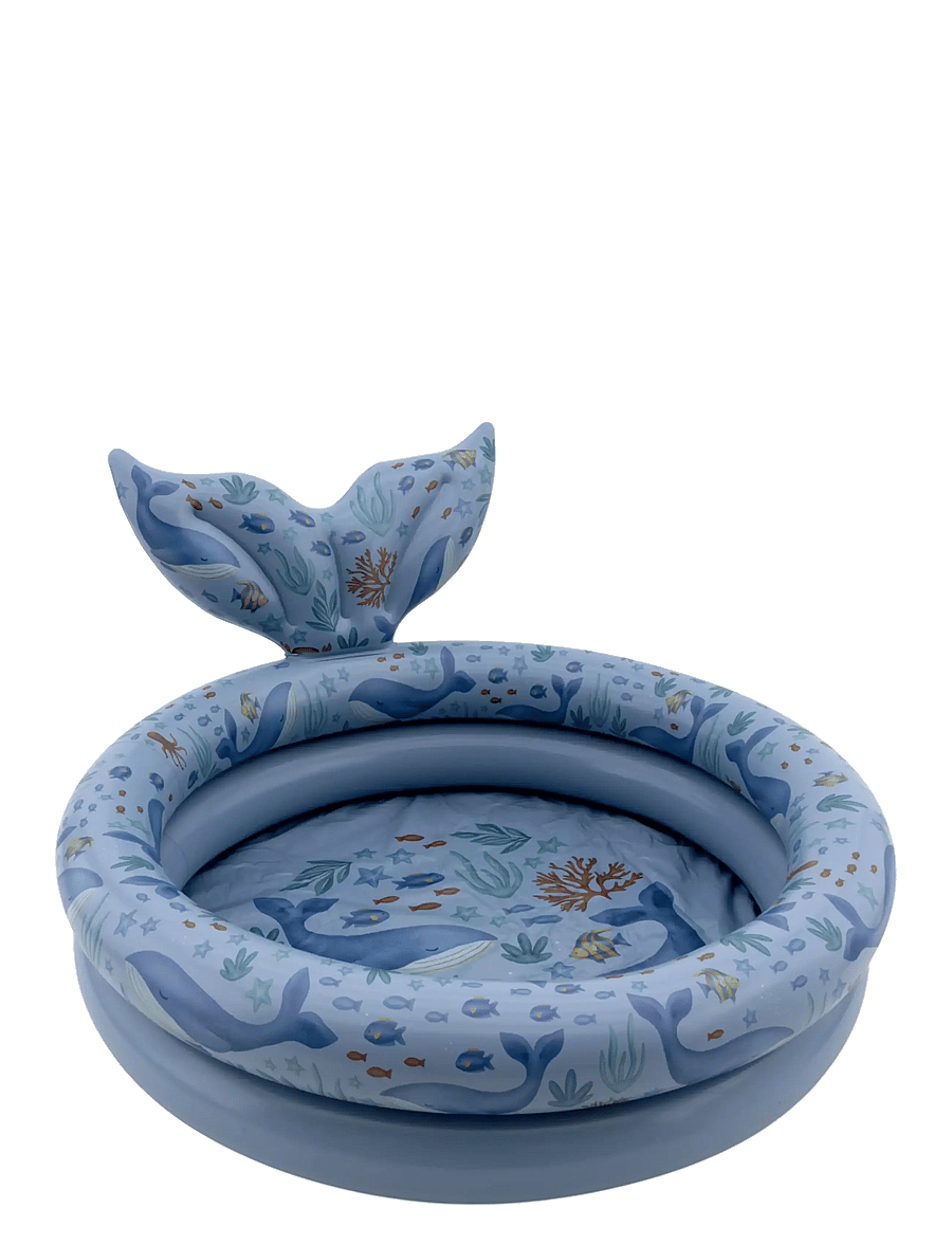 Little Dutch - Little Dutch - Pool 80cm m. hale Ocean World - blue - 1