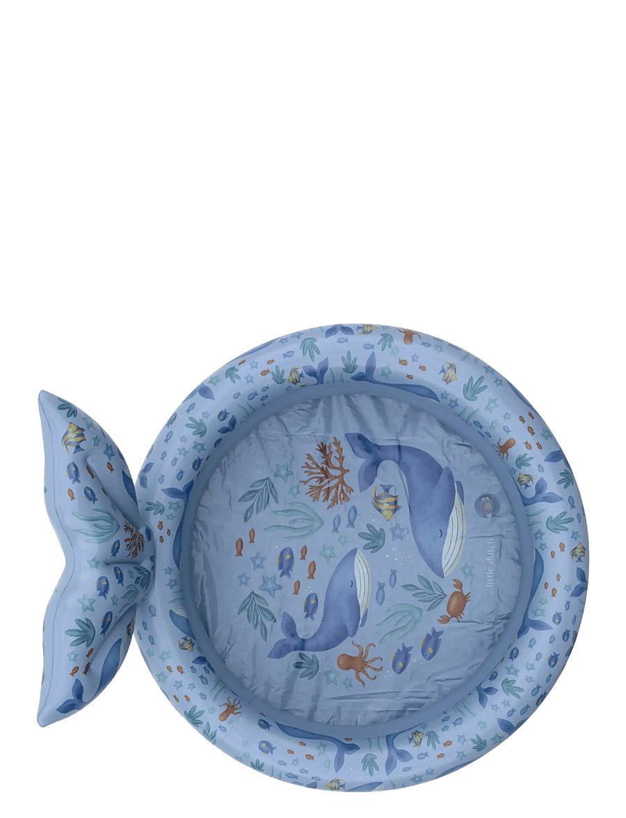 Little Dutch - Little Dutch - Pool 80cm m. hale Ocean World - blue - 2