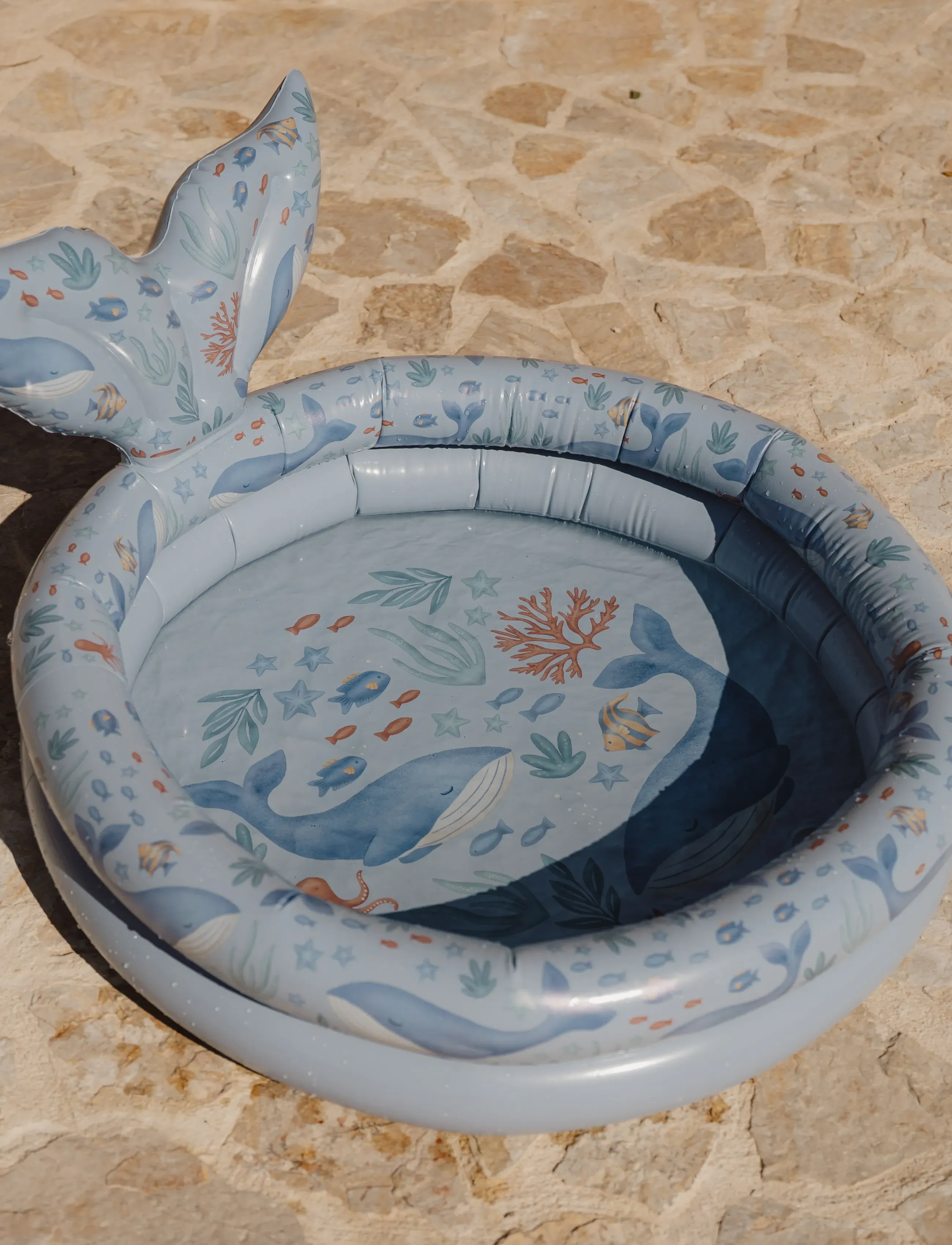 Little Dutch - Little Dutch - Pool 80cm m. hale Ocean World - blue - 3