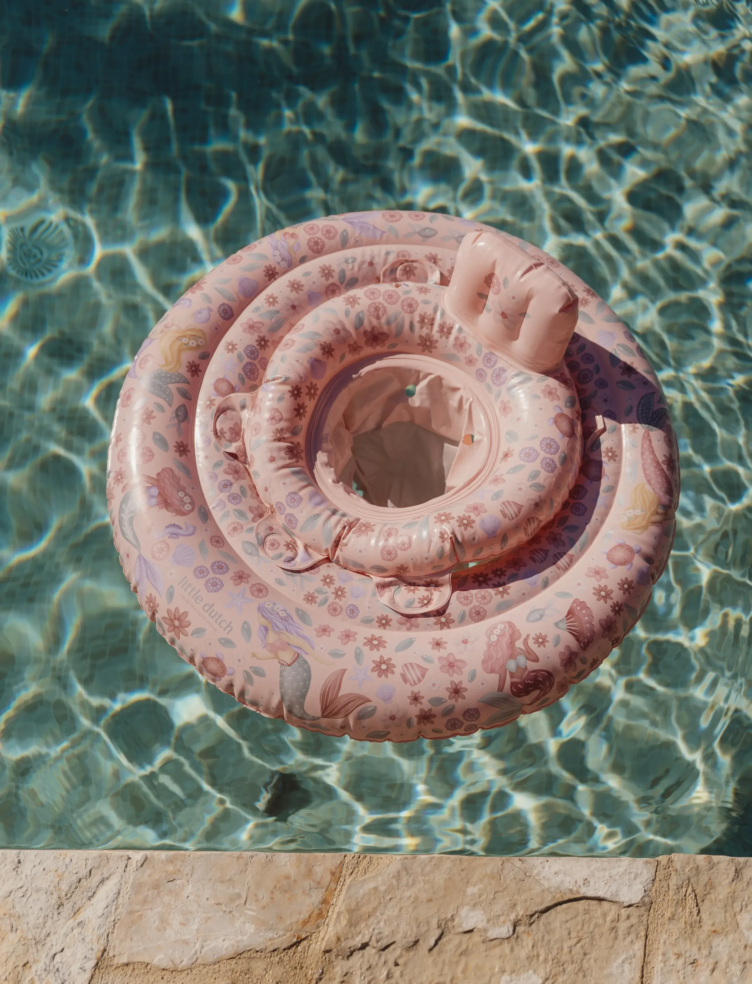 Little Dutch - Little Dutch - Baby-badering Dreamy Mermaid - baderinge og bademadrasser - pink - 3