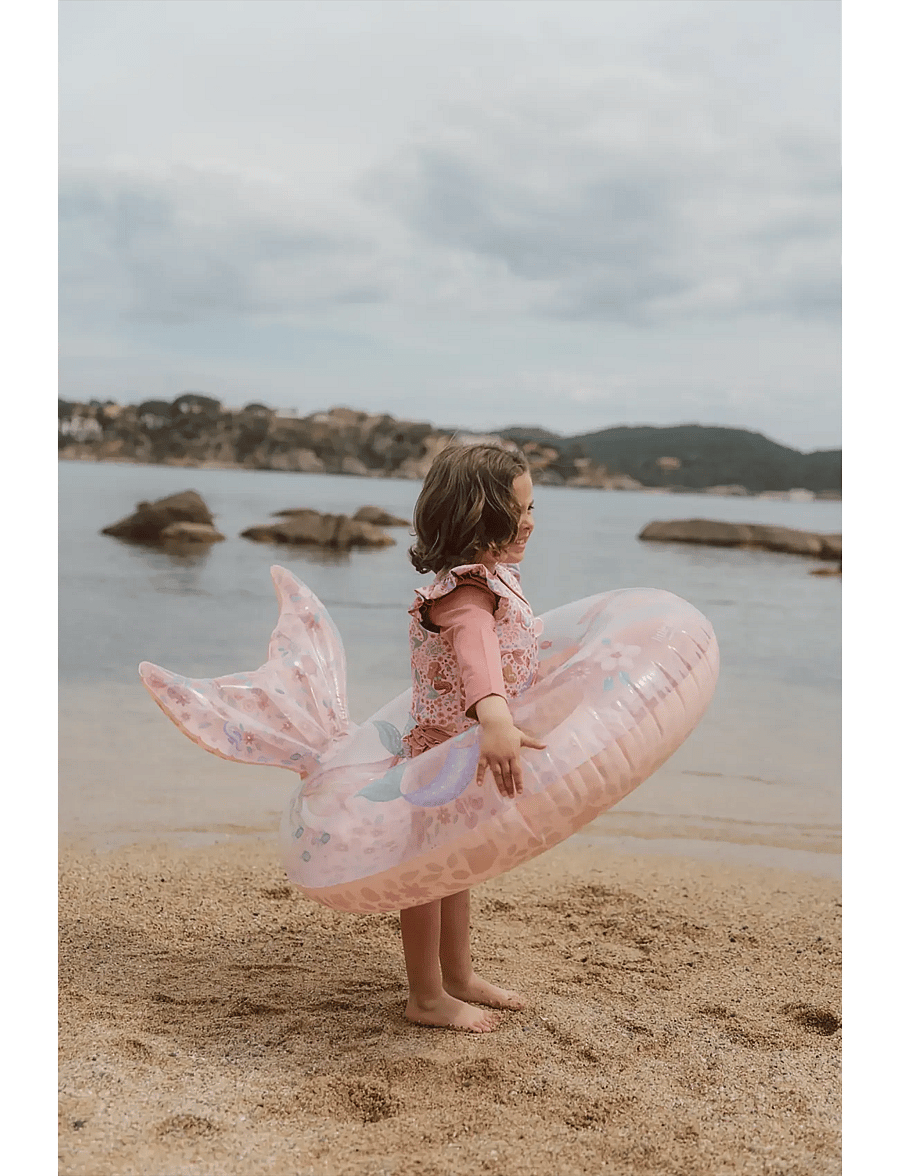 Little Dutch - Little Dutch - Badering 91cm m. hale Dreamy Mermaid - pink - 2
