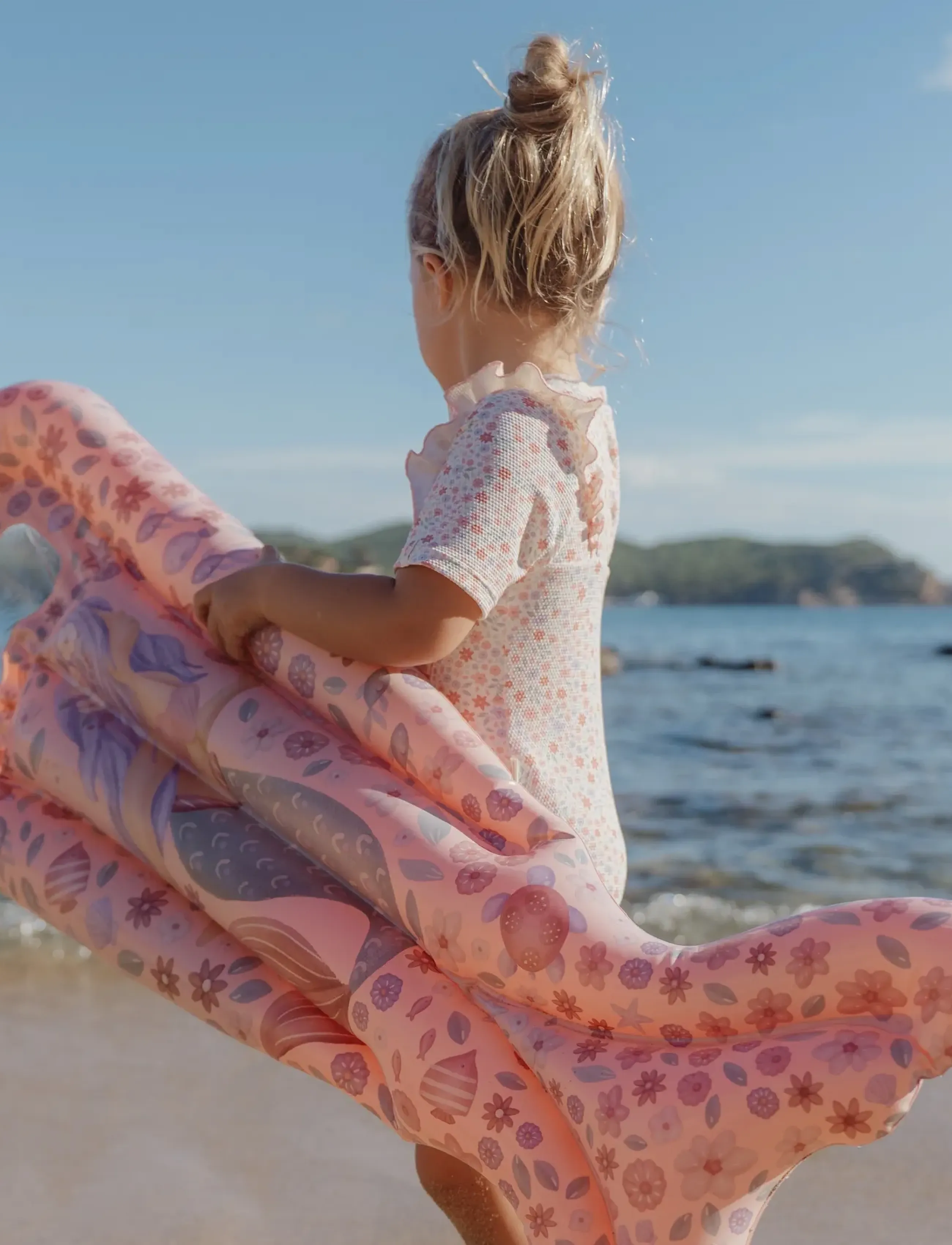 Little Dutch - Little Dutch - Luftmadras m. hale Dreamy Mermaid - pink - 2