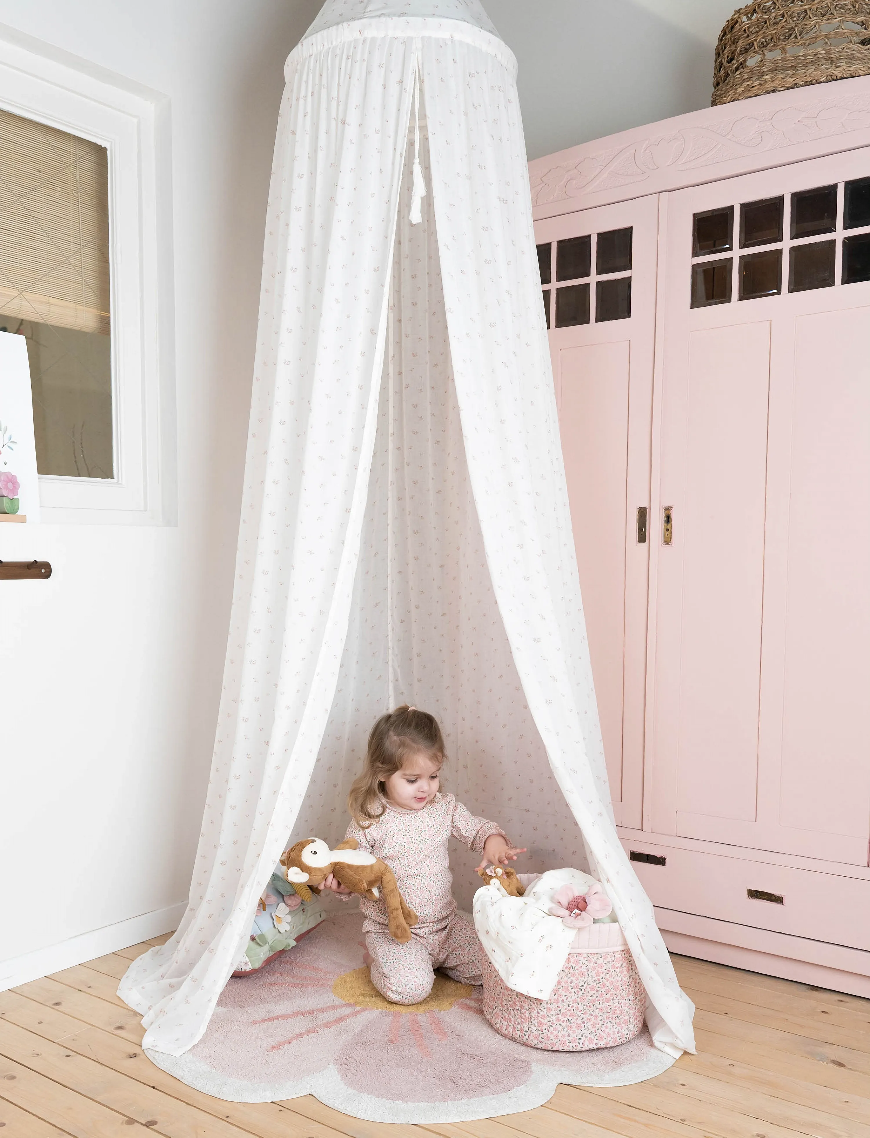 Little Dutch Little Dutch - Himmel Fairy Blossom, One Size, White, Søvntid > Baldakin, Børn