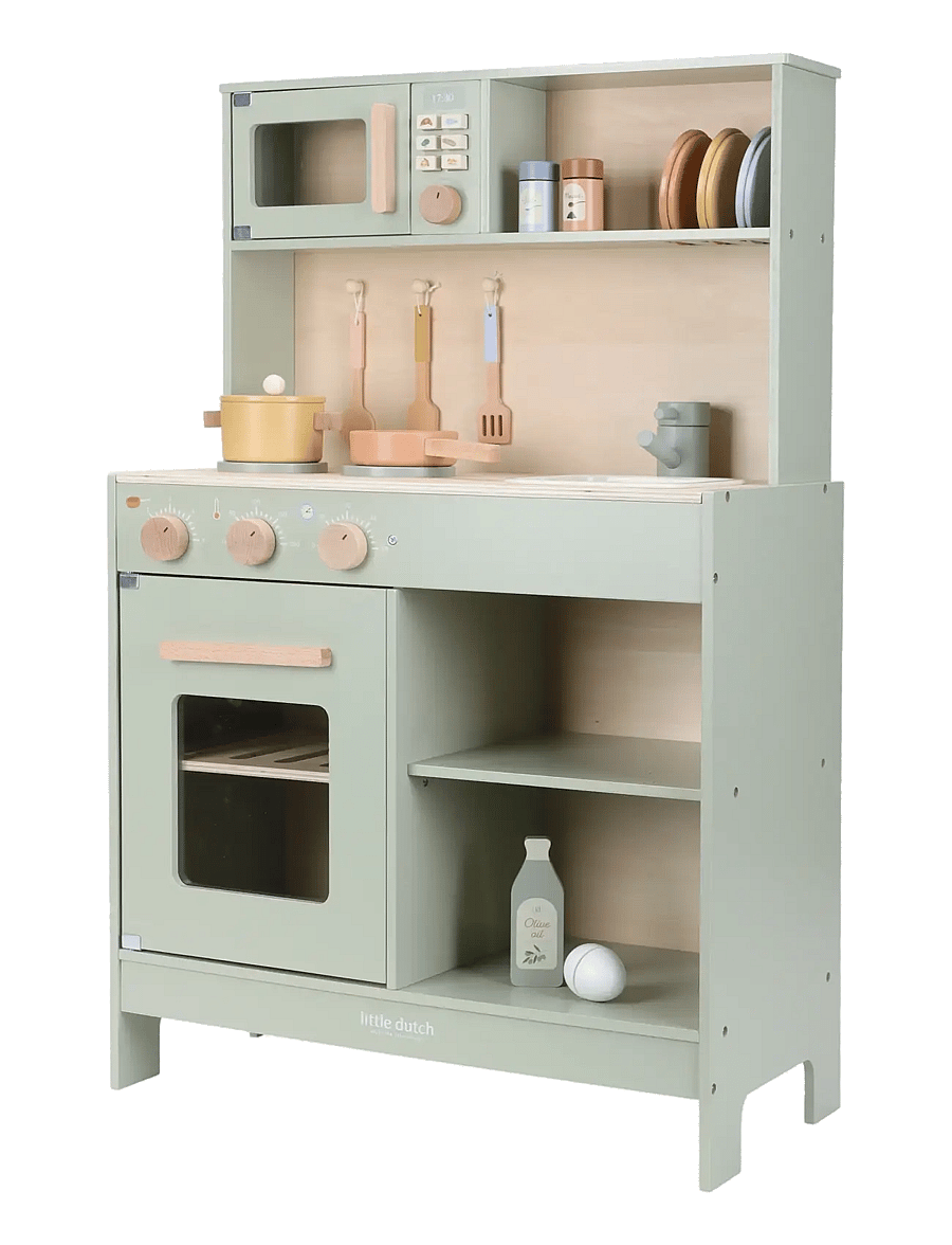 Little Dutch - Little Dutch - Kitchen FSC - leksakskök - green - 3