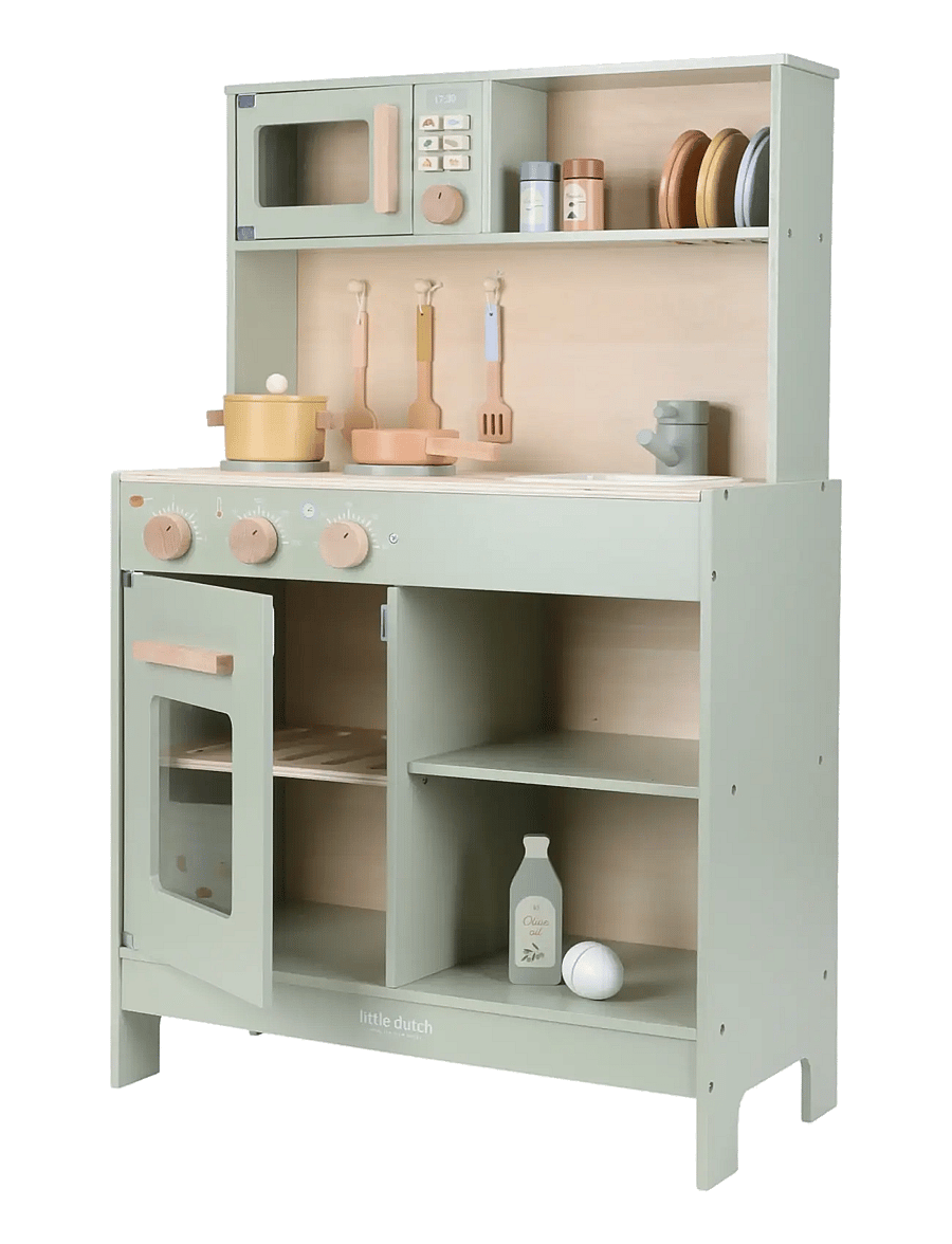 Little Dutch - Little Dutch - Kitchen FSC - leksakskök - green - 4