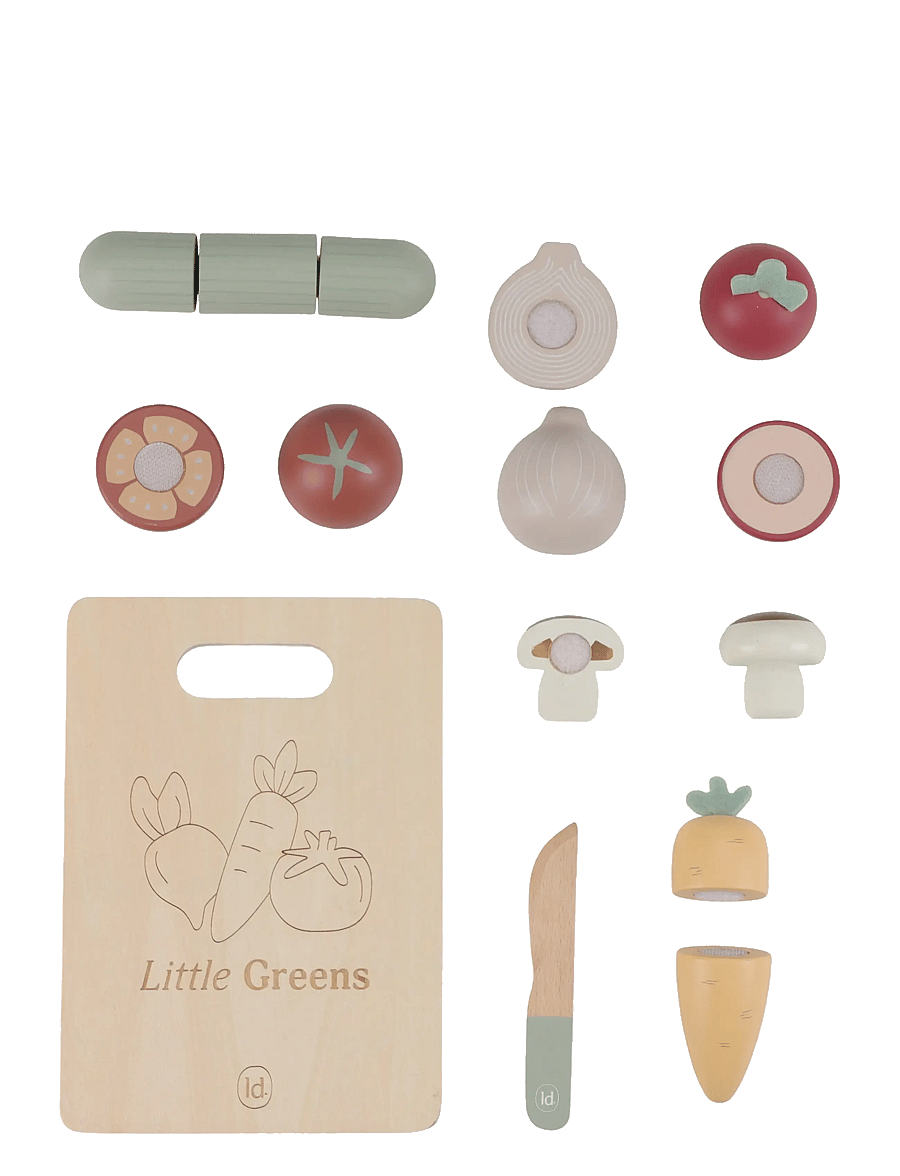 Little Dutch - Little Dutch - Cutting vegetables FSC - leksaksmat & leksakstårtor - multi - 2
