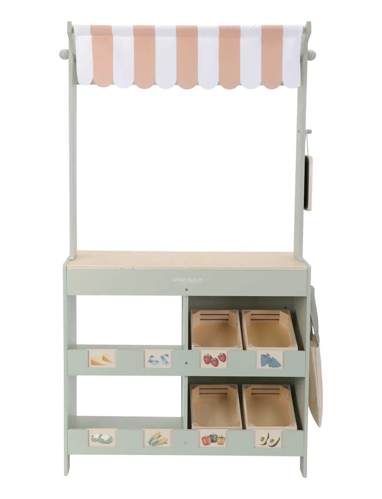 Little Dutch Market Stall, One Size, Multi/patterned, Rollespil > Markedsboder Og Tilbehør Til Legetøj, Børn
