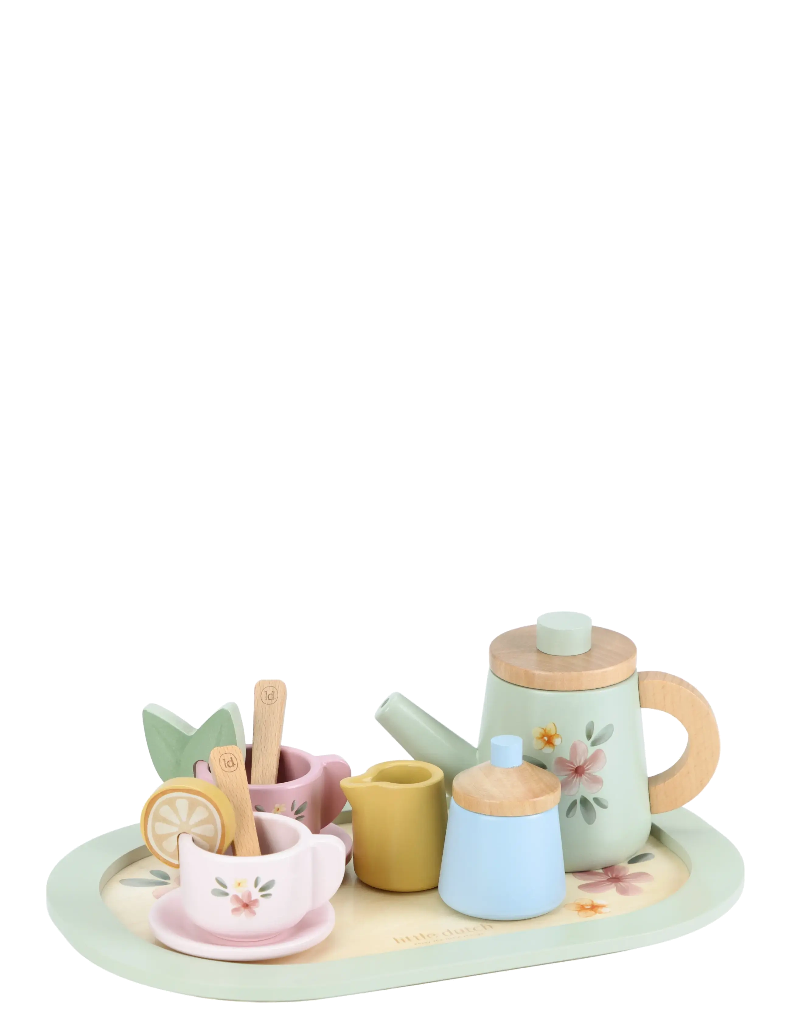 Little Dutch - Tea Set Fsc, Børn, Coffee & Tea Sæt, Multi/mønstret, Str: ONE SIZE
