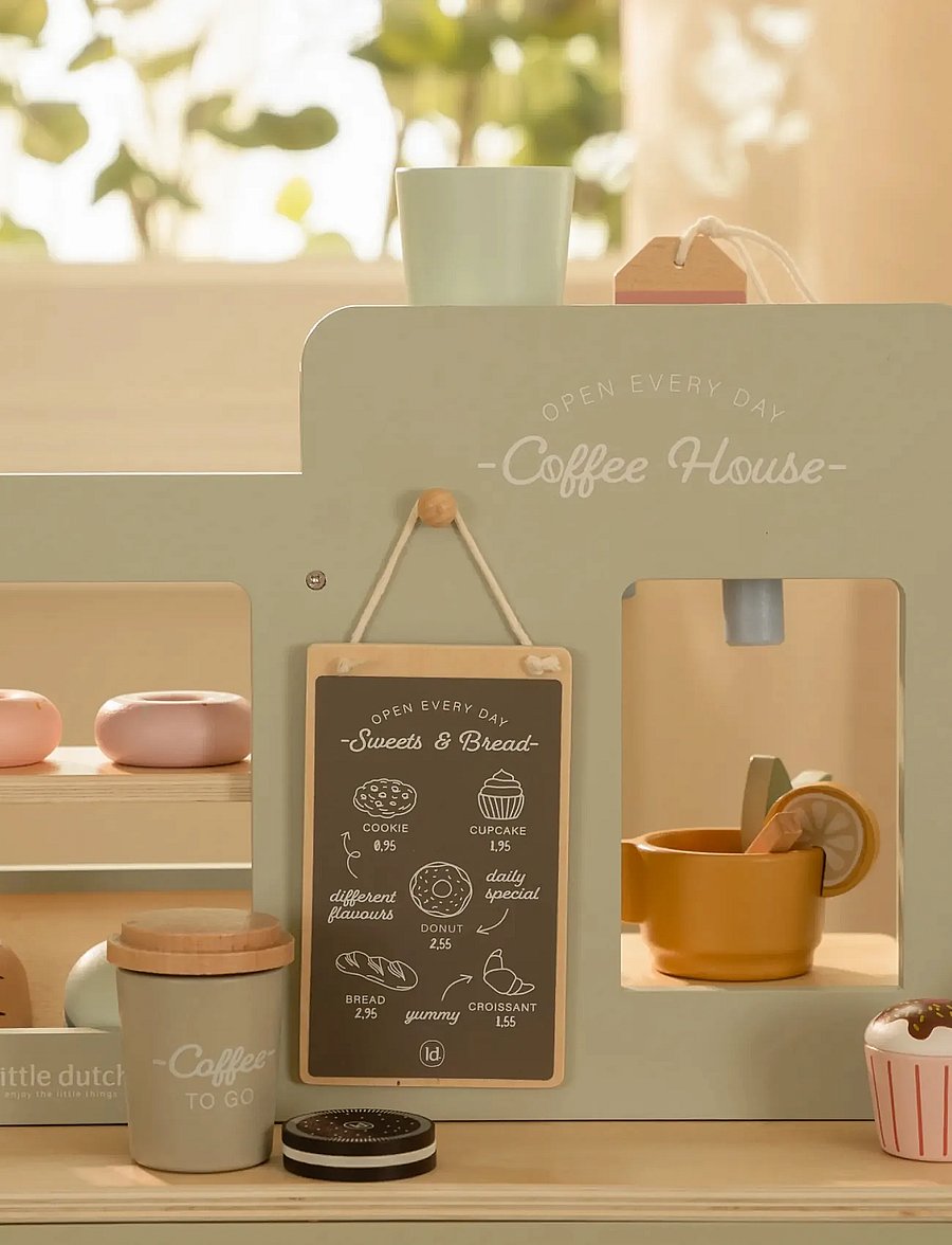 Little Dutch - Little Dutch - Coffee corner FSC - kaffe & teserviser - green - 0