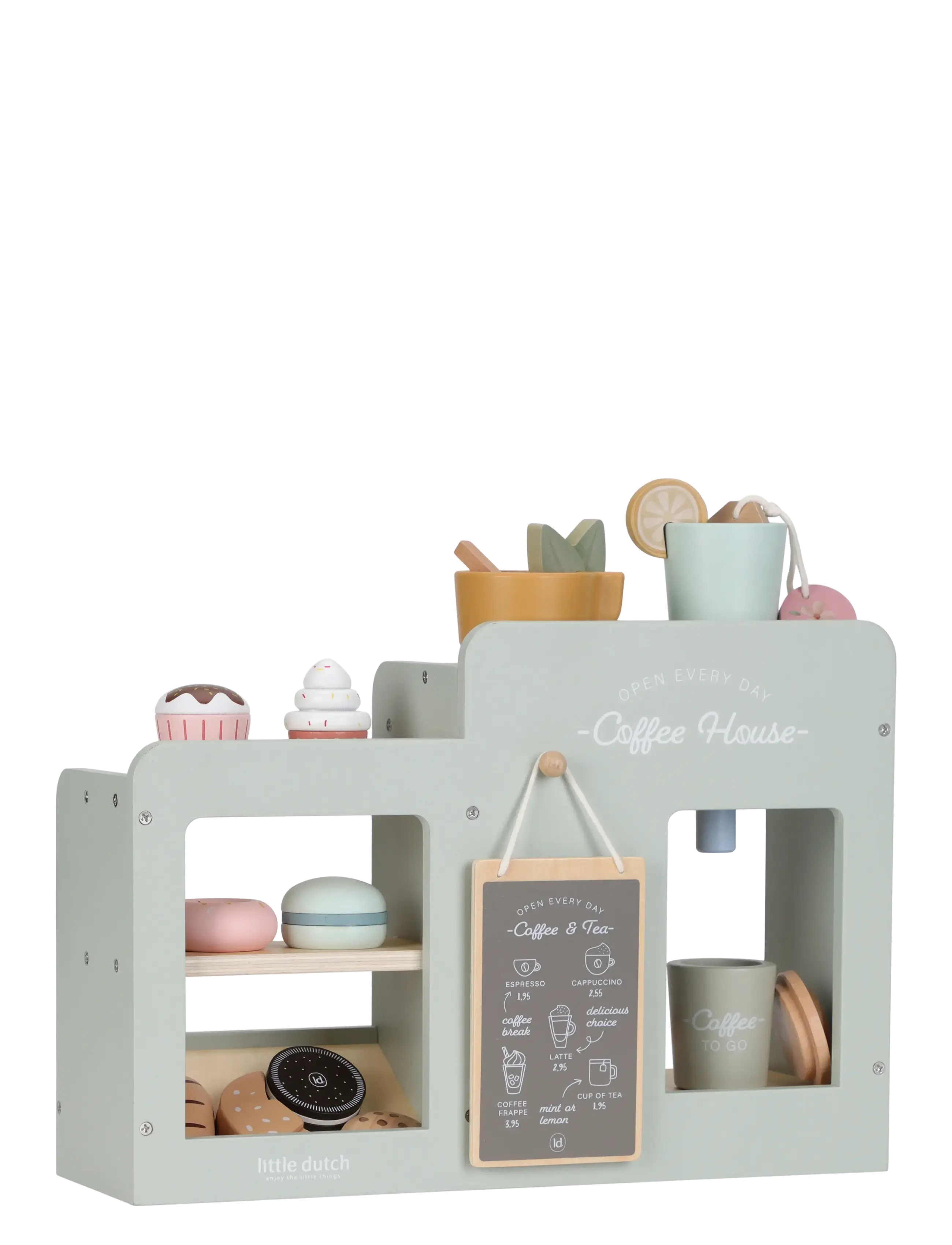 Little Dutch - Little Dutch - Coffee corner FSC - kaffe & teserviser - green - 3