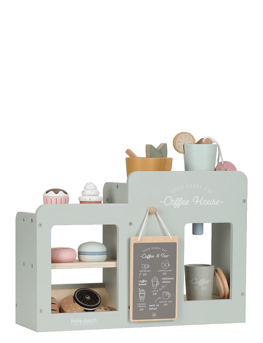 Little Dutch - Little Dutch - Coffee corner FSC - kaffe & teserviser - green - 3
