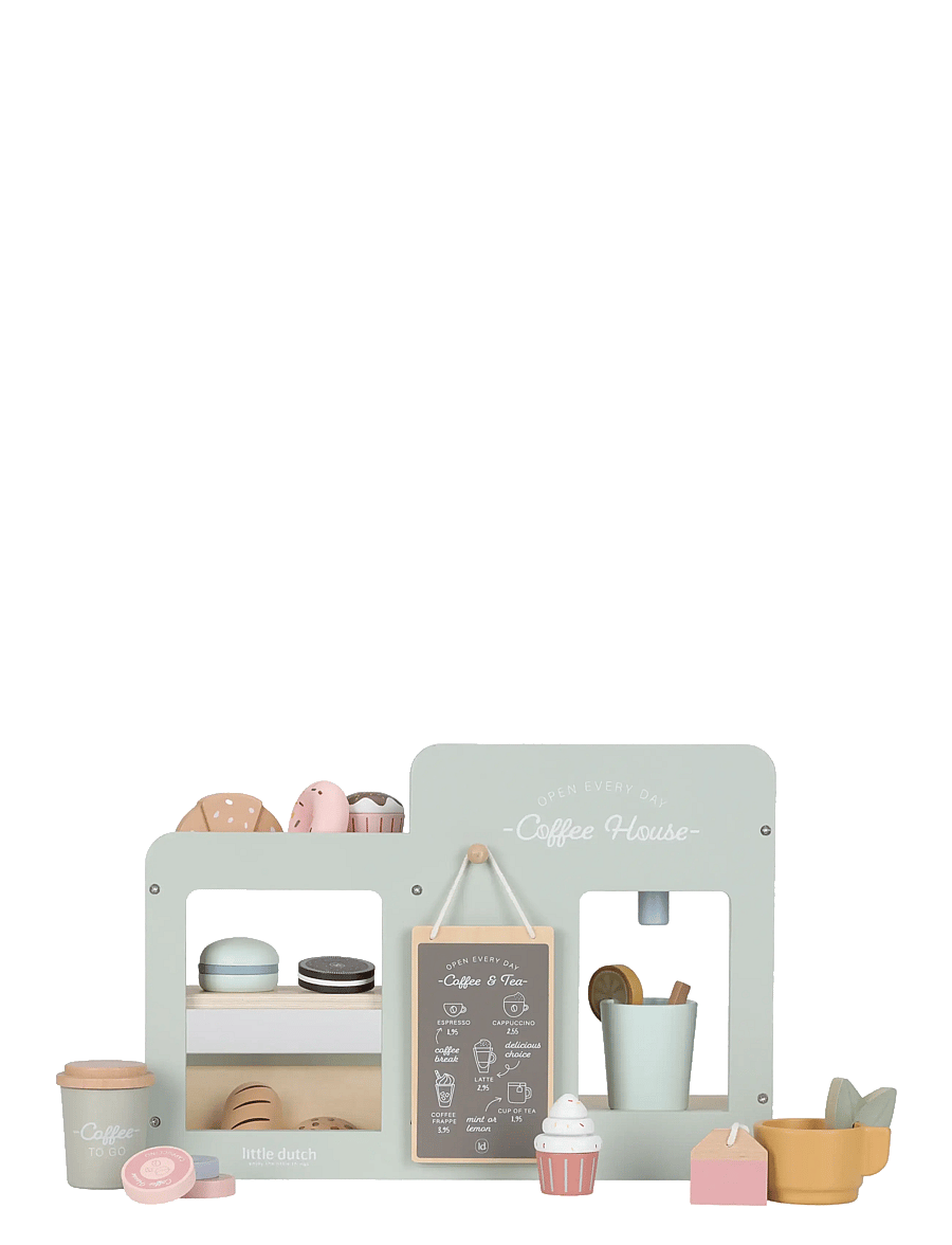 Little Dutch - Little Dutch - Coffee corner FSC - kaffe & teserviser - green - 4