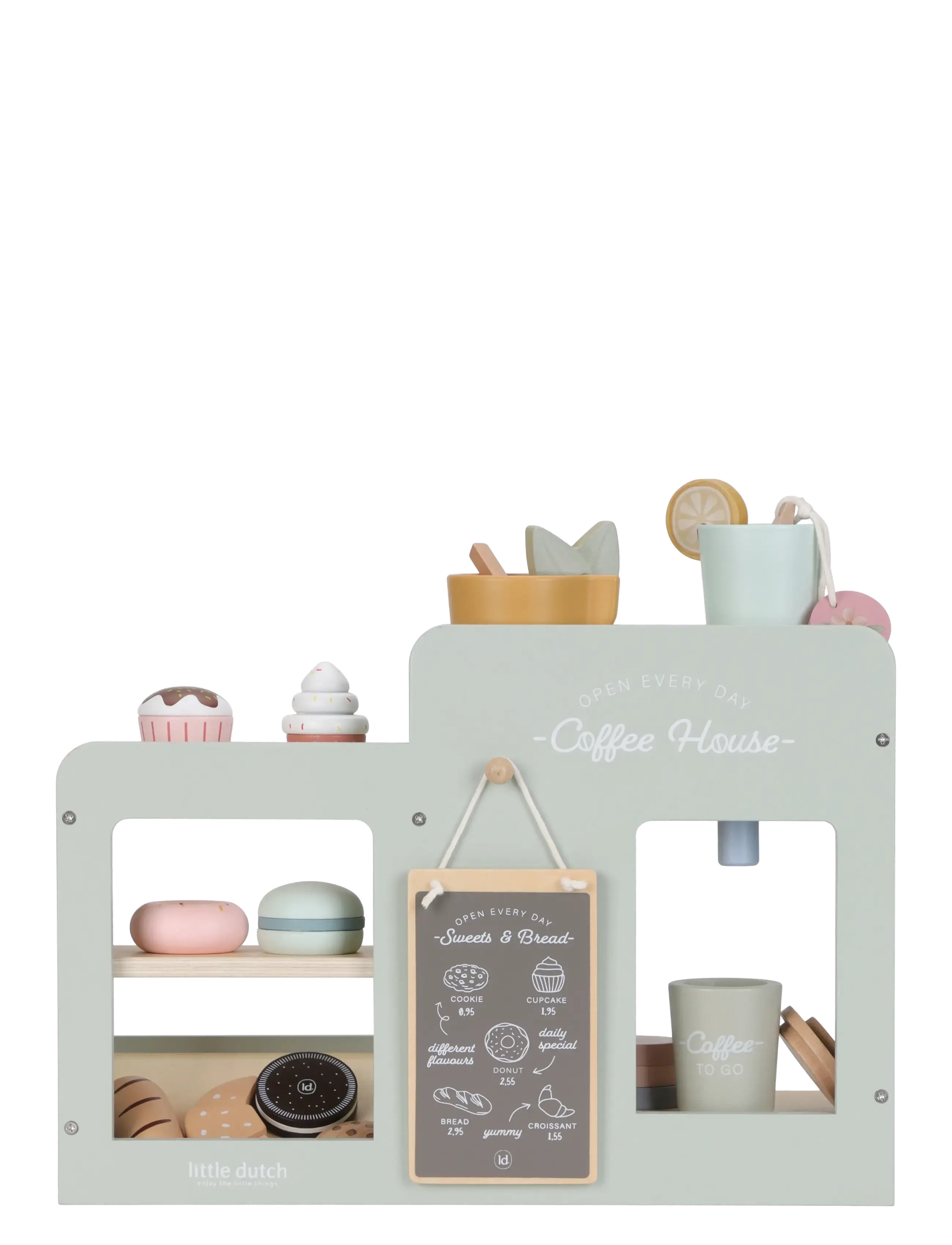 Little Dutch - Little Dutch - Coffee corner FSC - kaffe & teserviser - green - 5