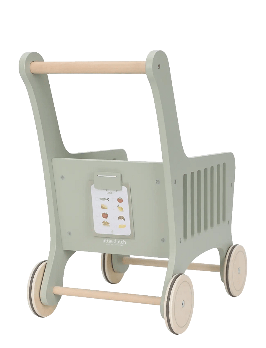 Little Dutch - Shopping trolley - marknadsstånd - green - 4
