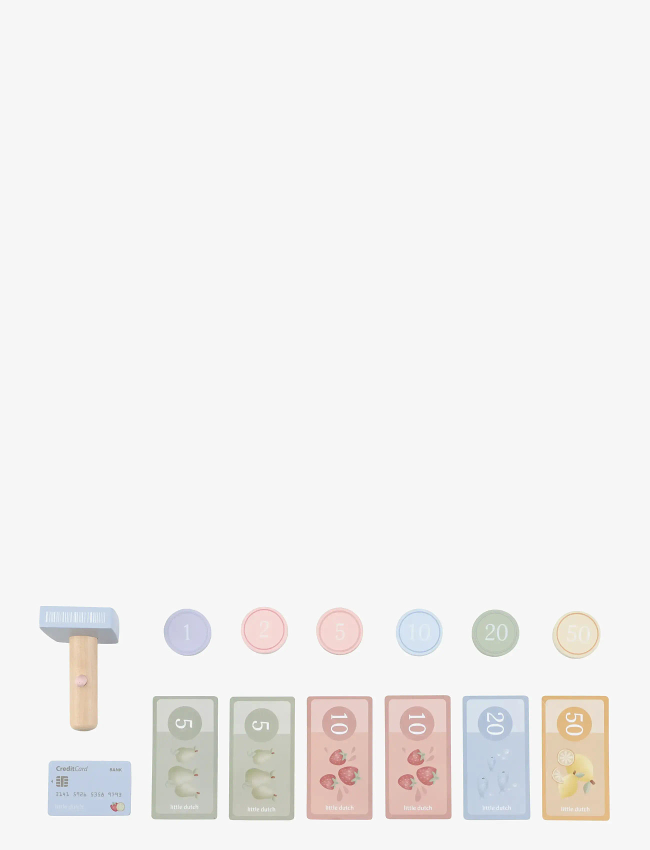 Little Dutch - Little Dutch - Cashregister FSC - legetøjskøbmandsboder - green - 5