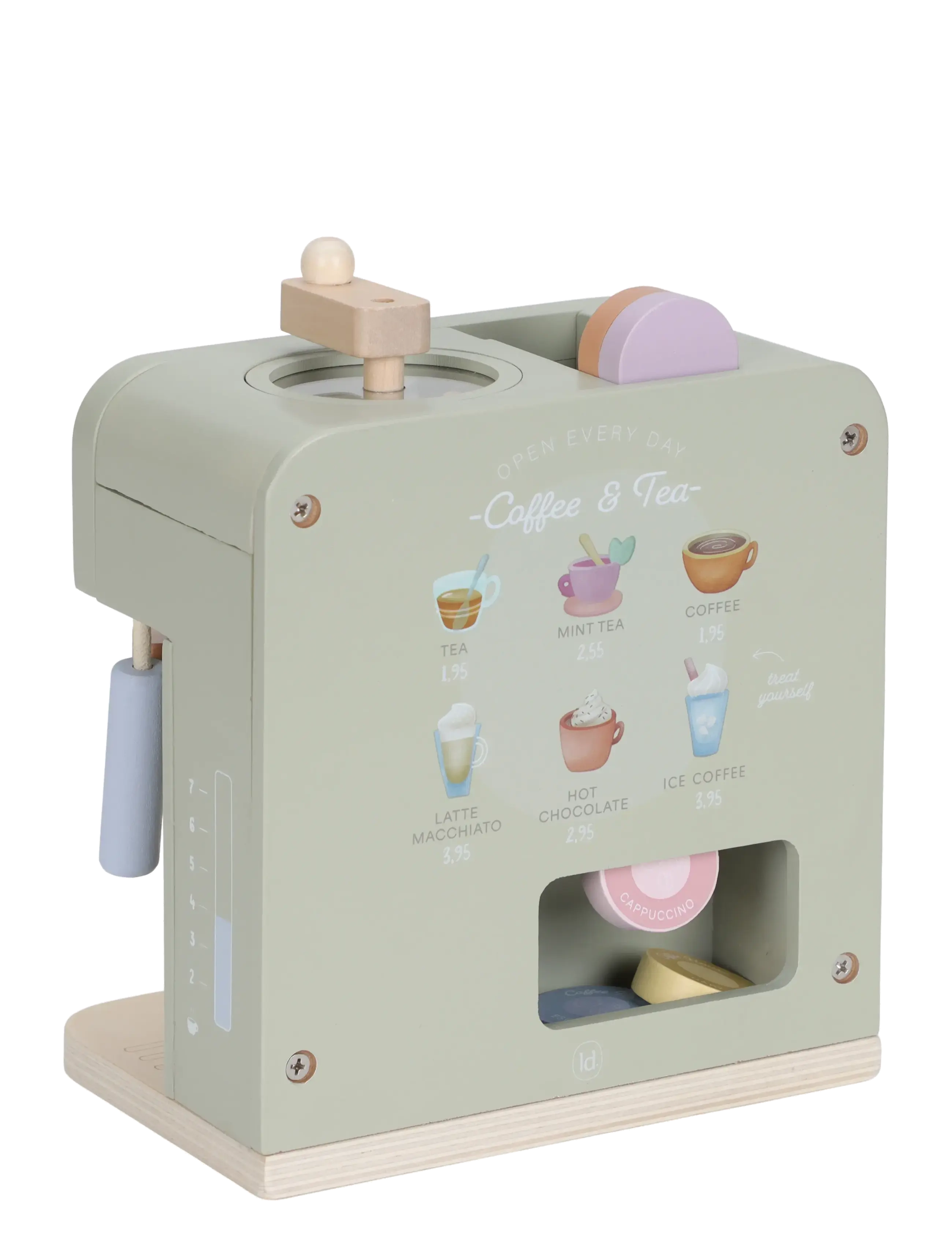 Little Dutch - Little Dutch - Coffeemachine FSC - kaffe & teserviser - green - 2