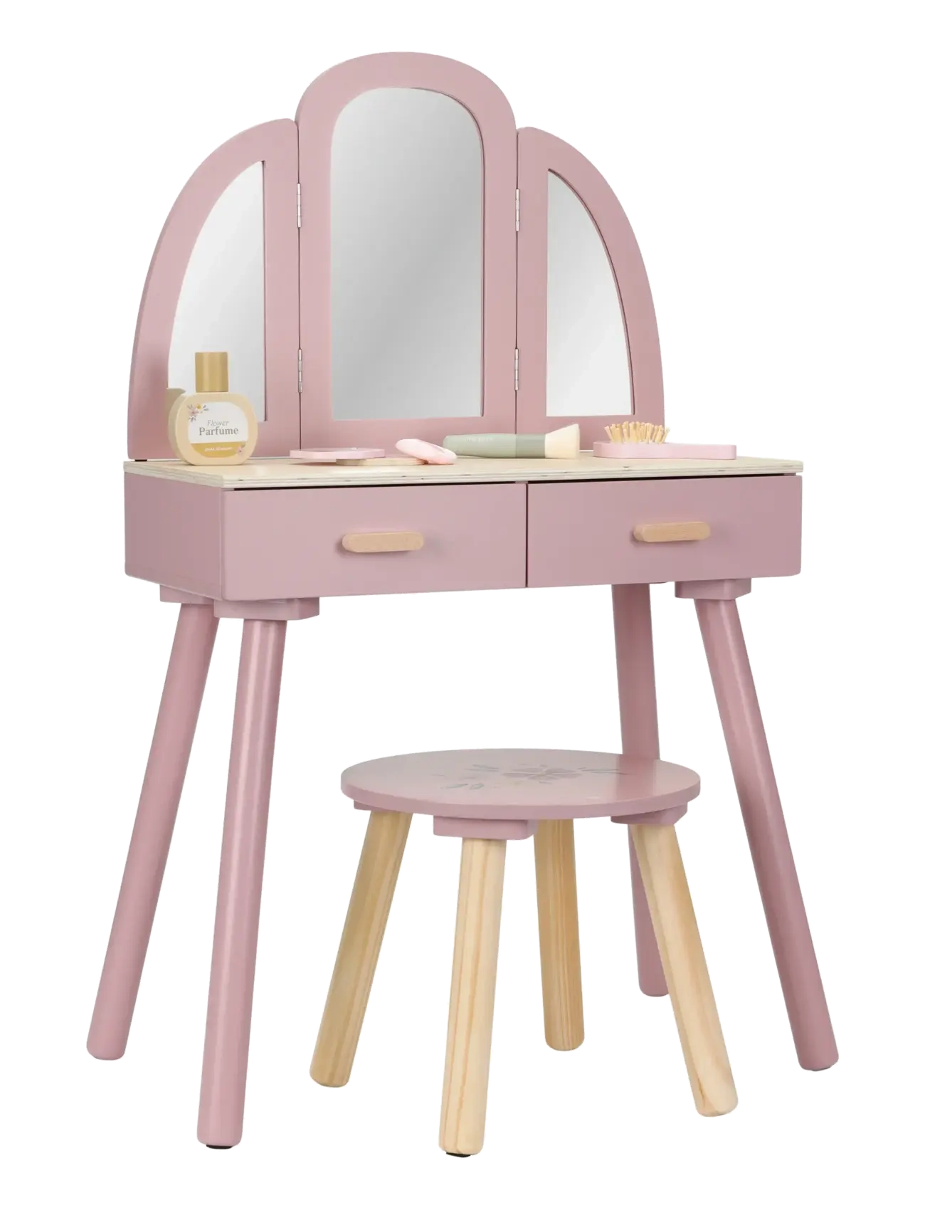 Little Dutch Vanity table - Rollespil til børn - PINK / pink/rose