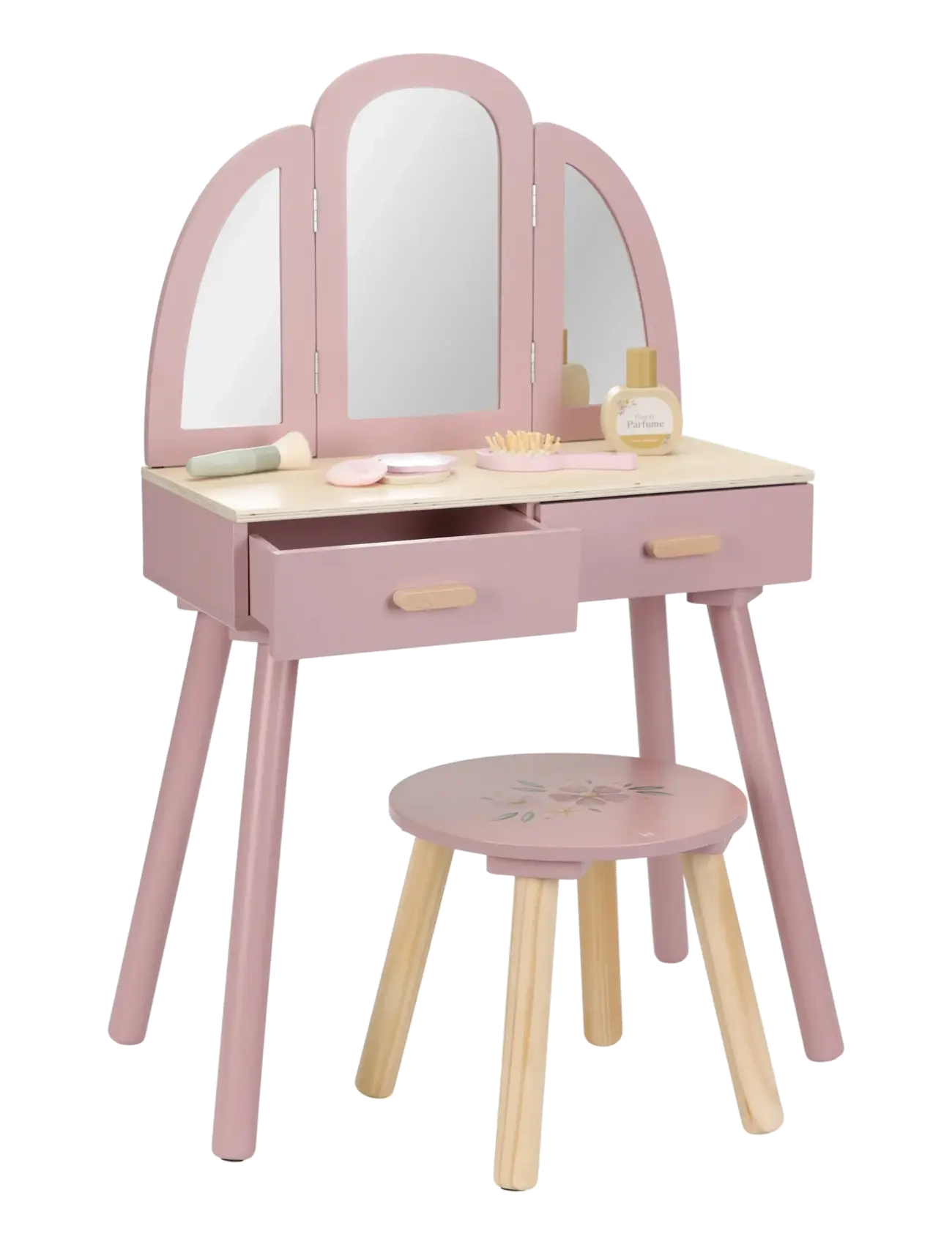 Little Dutch - Vanity table - foregive makeup & tilbehør - pink - 2