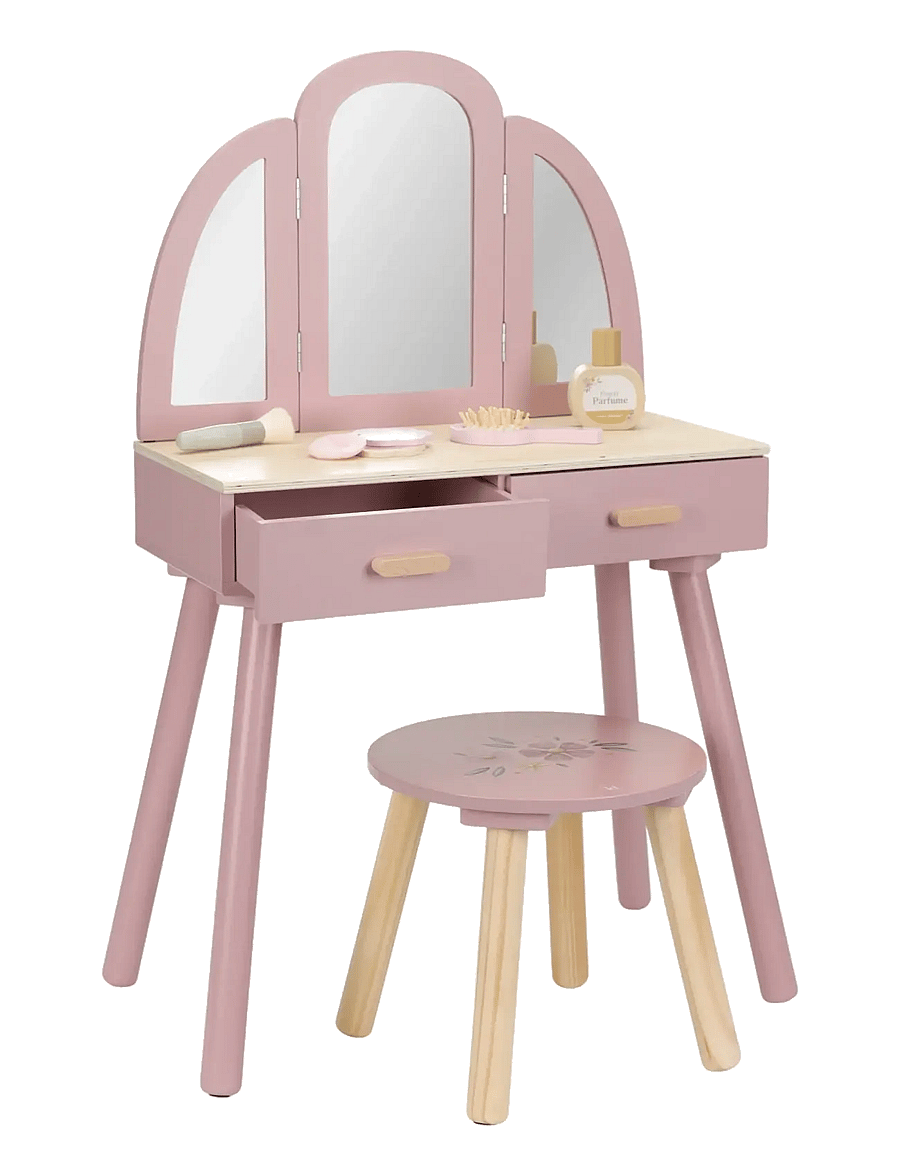 Little Dutch - Vanity table - foregive makeup & tilbehør - pink - 2
