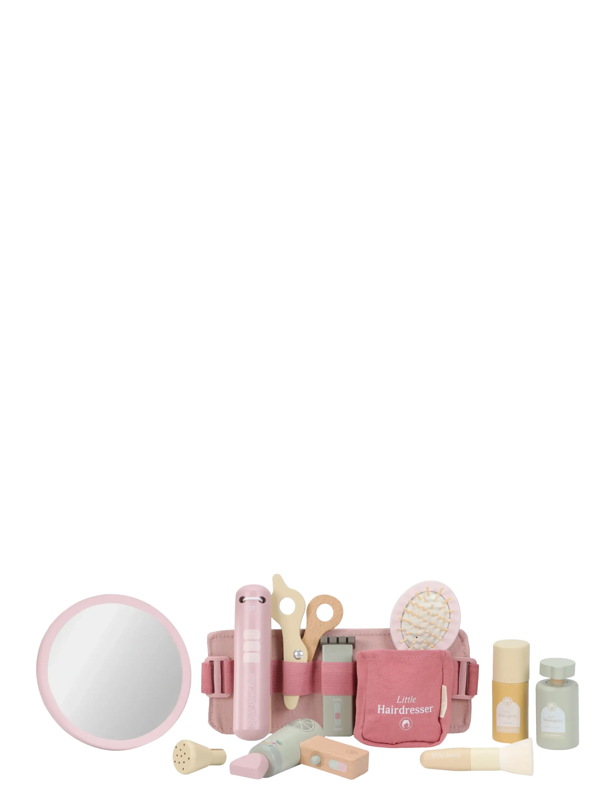 Little Dutch Little Dutch - Hairdresser set FSC - Žaislai 3-5 metai - PINK / pink/rose