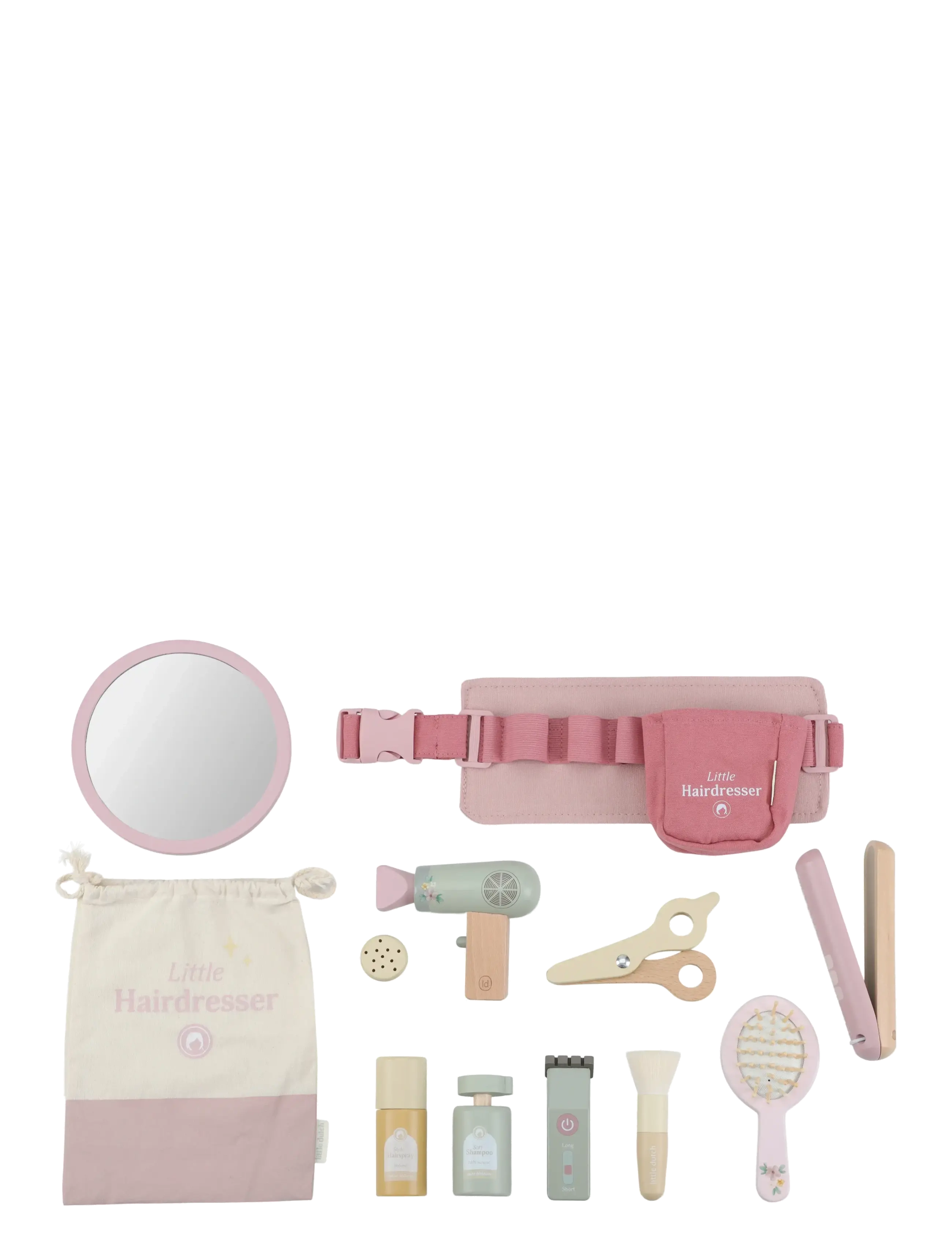Little Dutch - Little Dutch - Hairdresser set FSC - foregive makeup & tilbehør - pink - 3