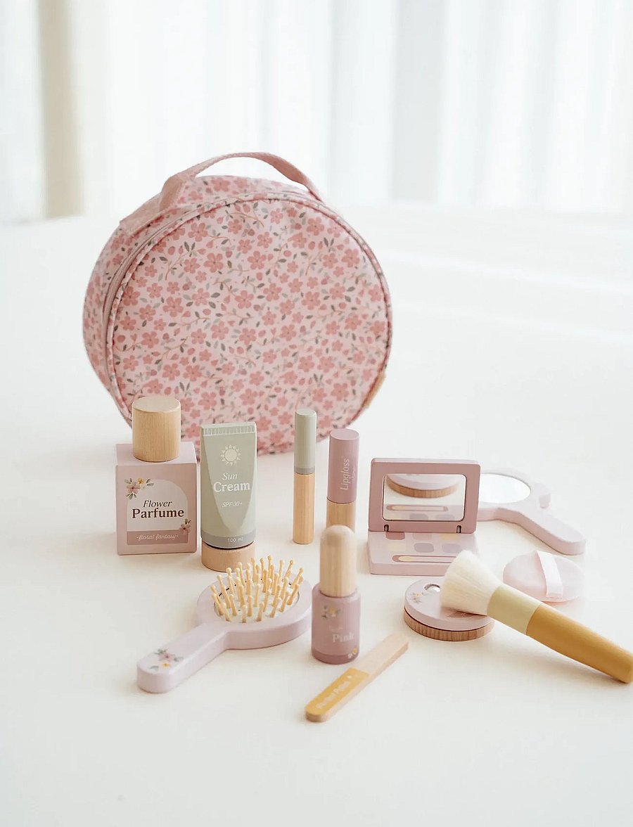 Little Dutch - Little Dutch - Beautycase FSC - låtsassmink & accessoarer - pink - 0