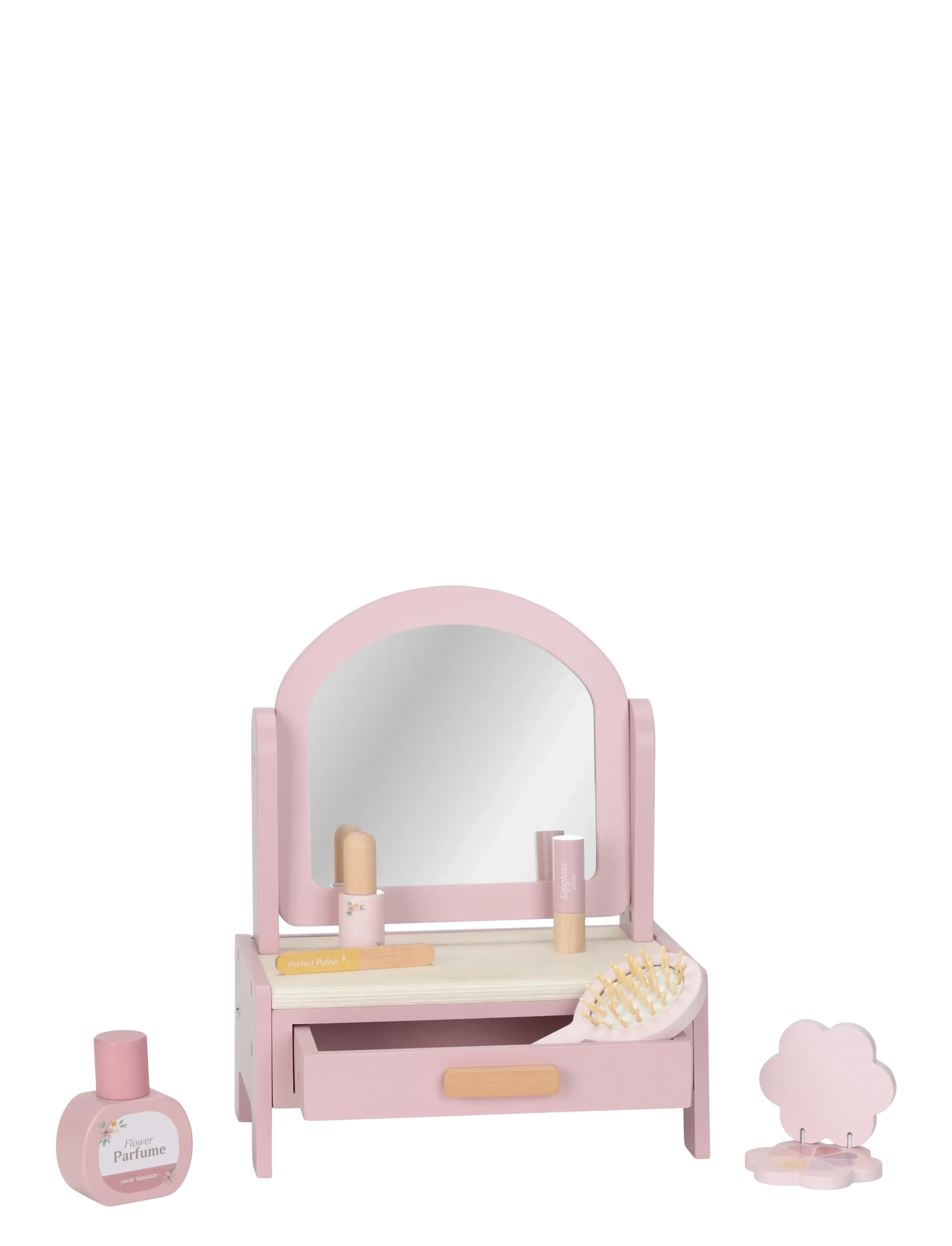 Little Dutch - Little Dutch - Vanity table small FSC - foregive makeup & tilbehør - pink - 2