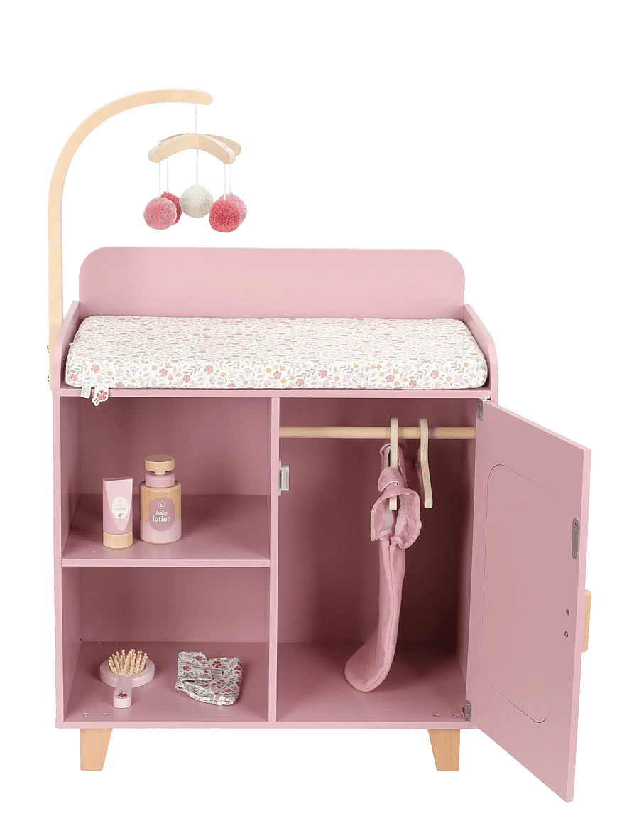 Little Dutch - Baby commode - marknadsstånd - pink - 1