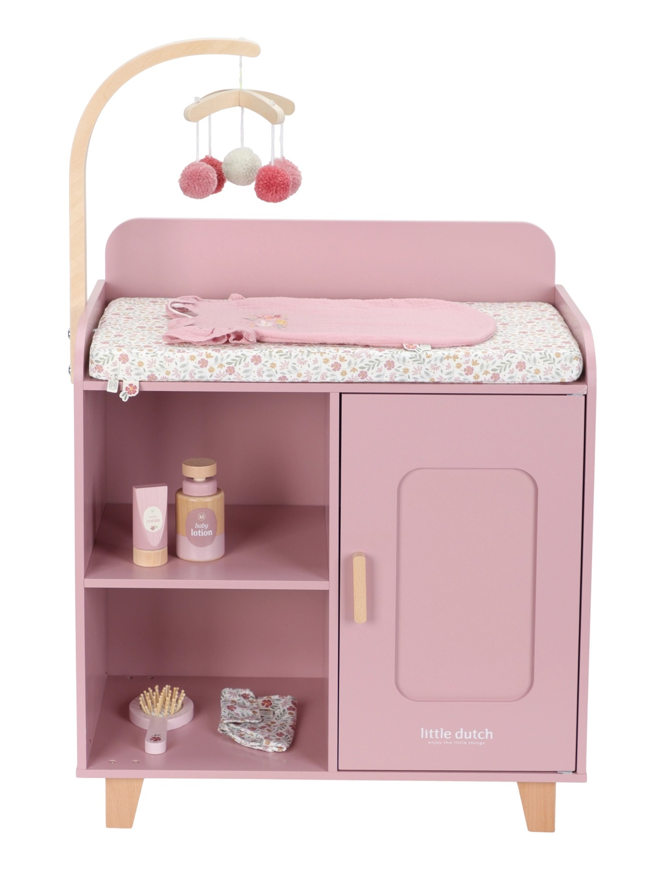 Little Dutch - Baby commode - marknadsstånd - pink - 4