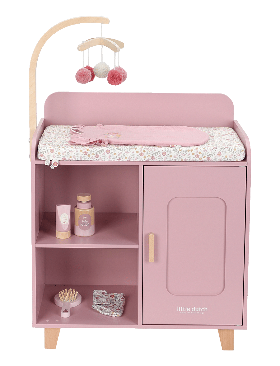 Little Dutch - Baby commode - marknadsstånd - pink - 4