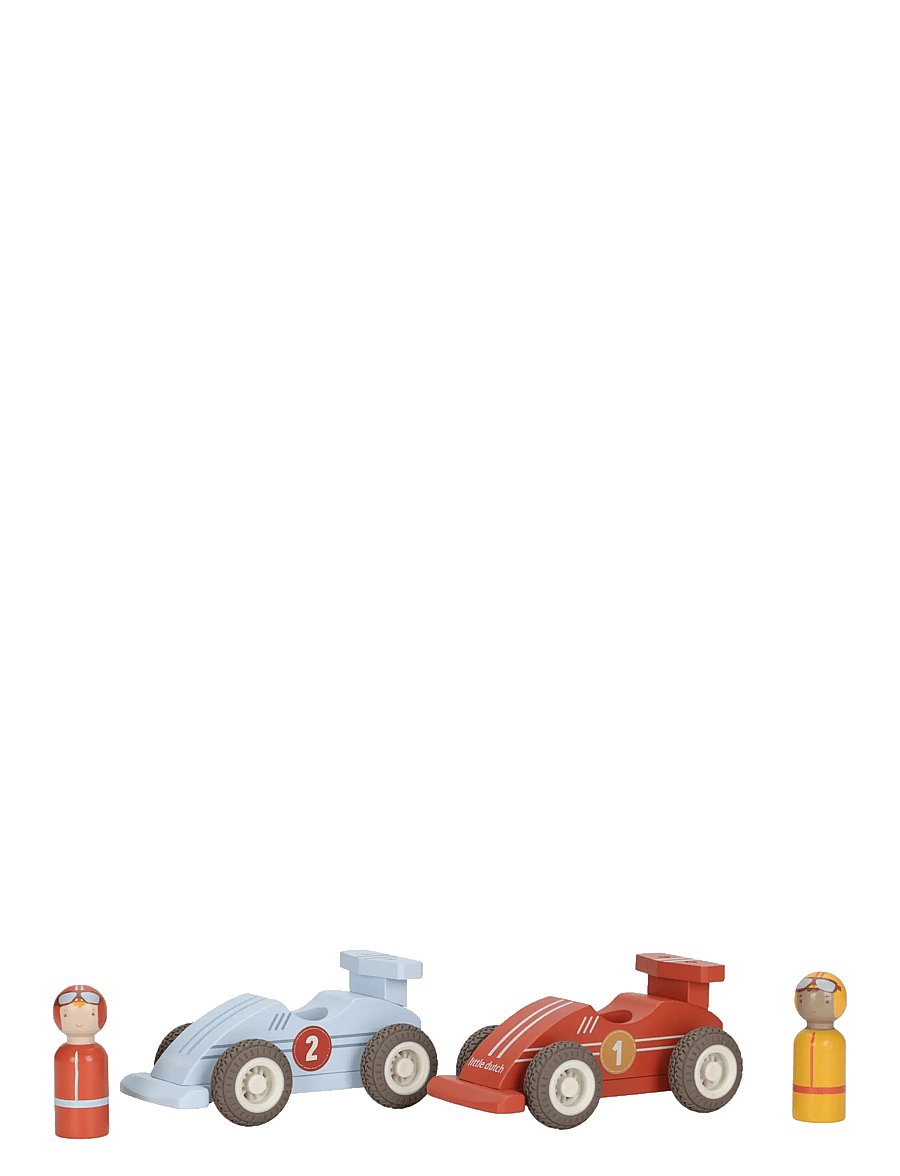 Little Dutch - Little Dutch - Pullback racecars w/each pegdoll FSC - leksaksbilar - multi - 1