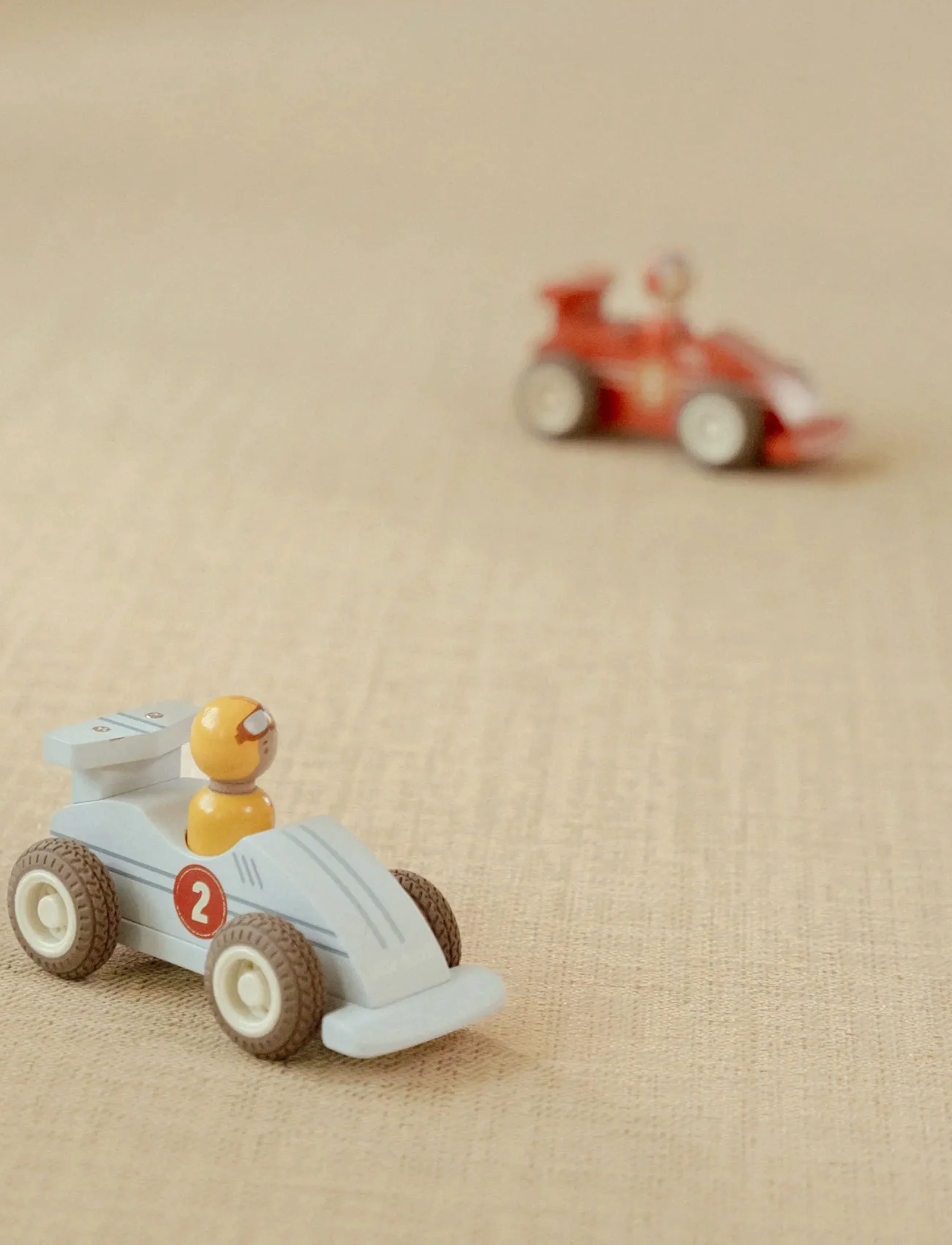 Little Dutch Little Dutch - Pullback Racecars W/Each Pegdoll Fsc, One Size, Multi/patterned, Toy Cars > Other Toy Cars, Børn