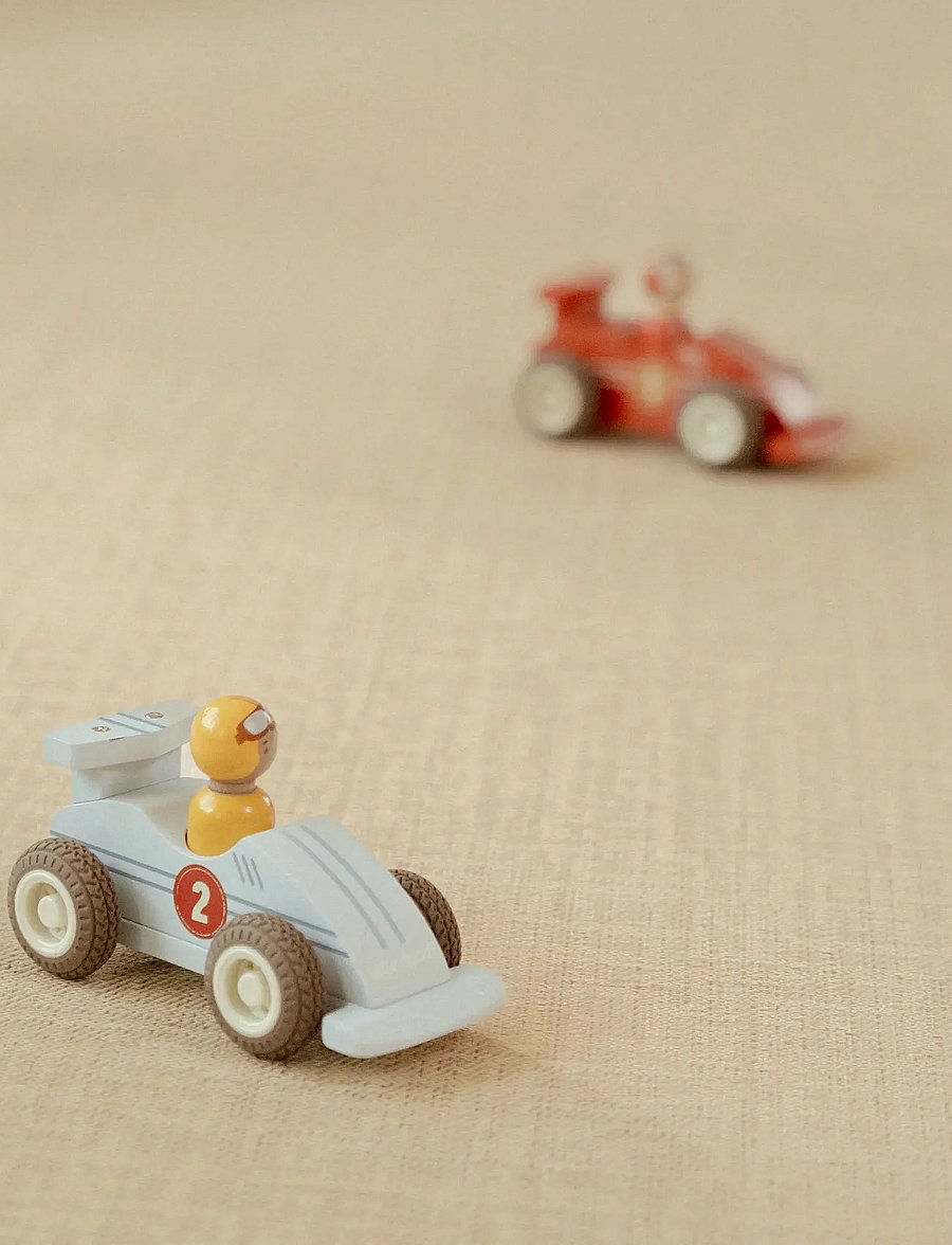 Little Dutch - Little Dutch - Pullback racecars w/each pegdoll FSC - leksaksbilar - multi - 0