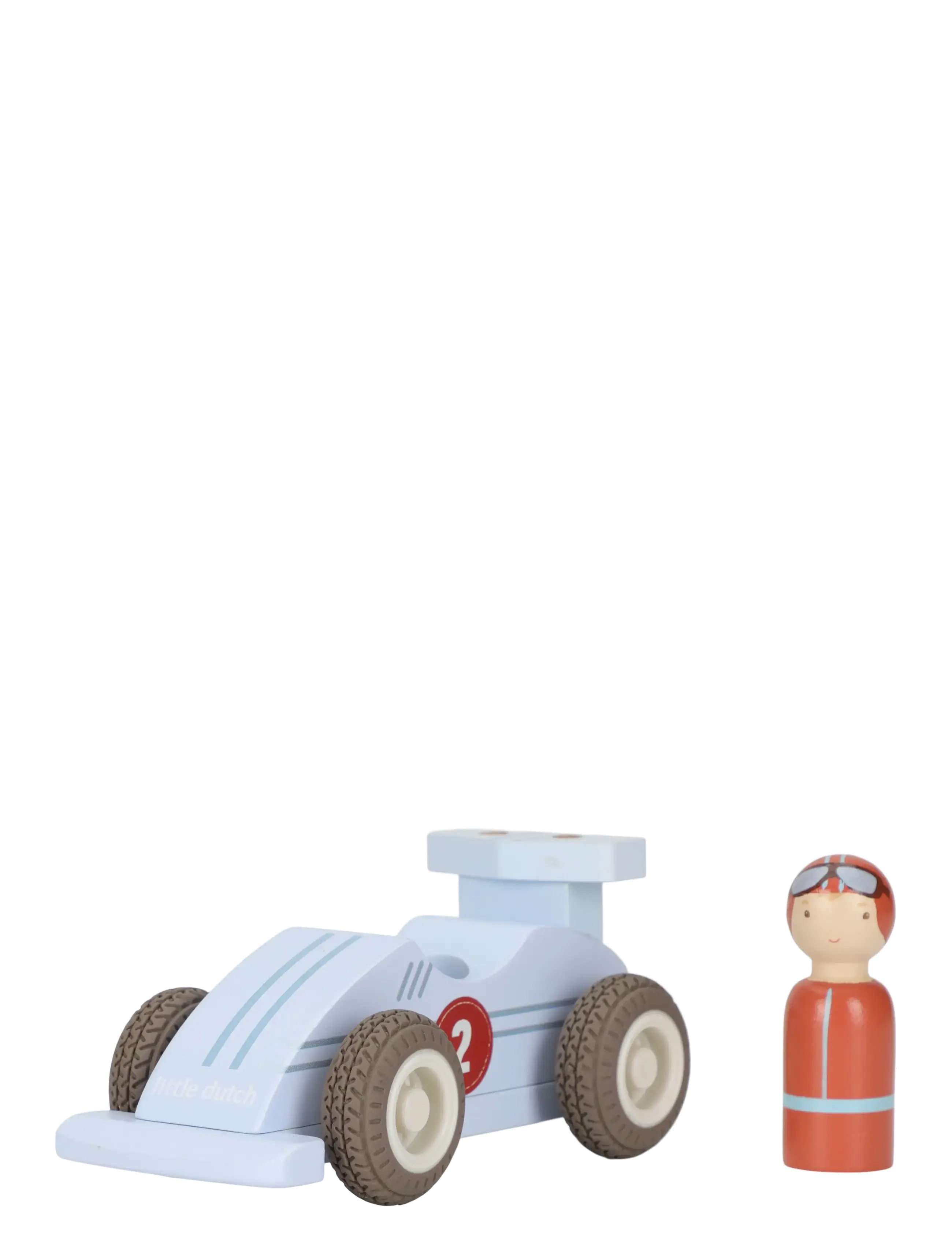 Little Dutch - Little Dutch - Pullback racecars w/each pegdoll FSC - legetøjsbiler - multi - 2