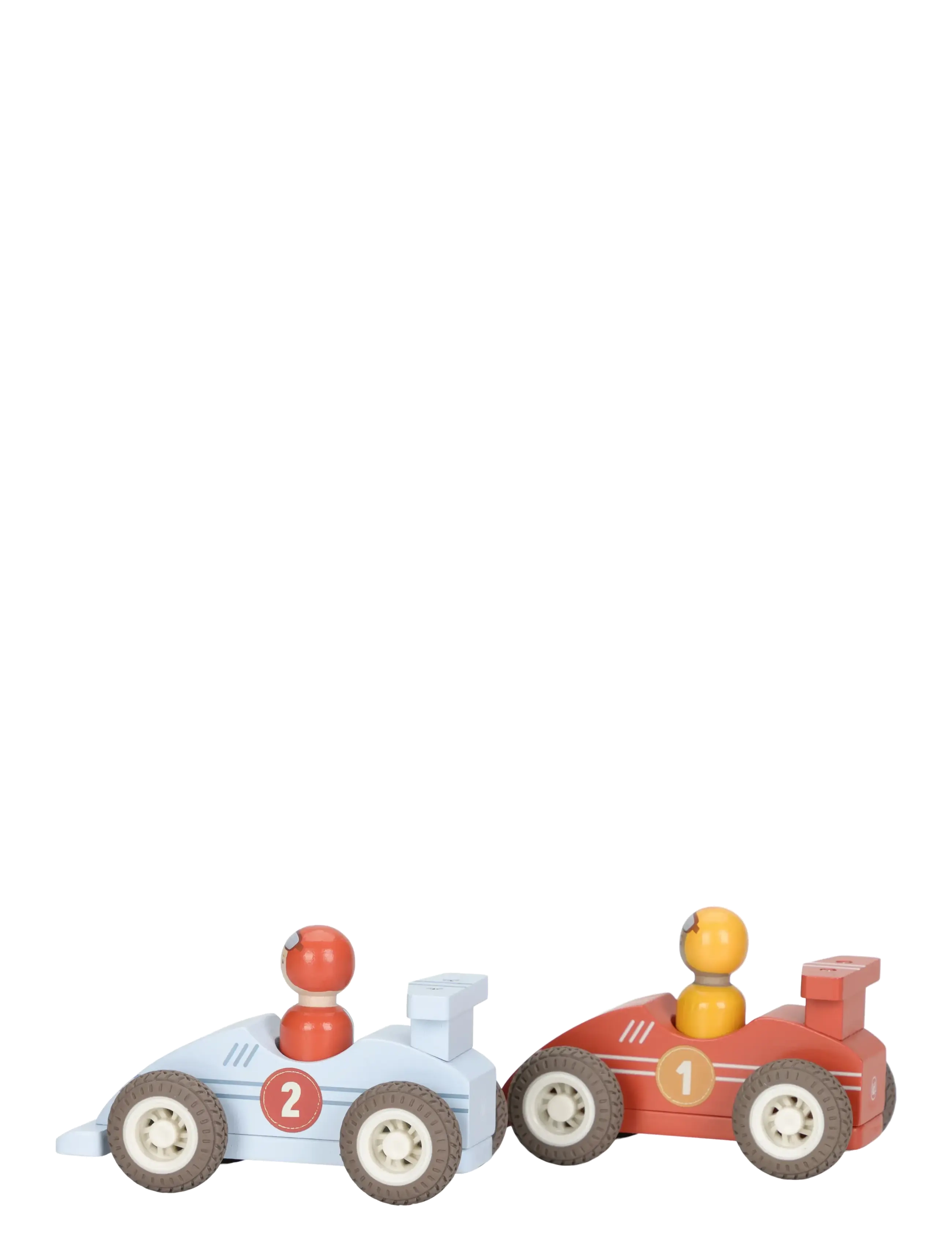 Little Dutch - Little Dutch - Pullback racecars w/each pegdoll FSC - legetøjsbiler - multi - 3